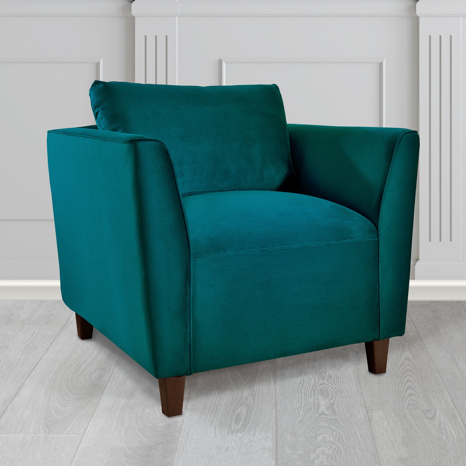 Ellie Tub Armchair in Sapore Velvet Fabric