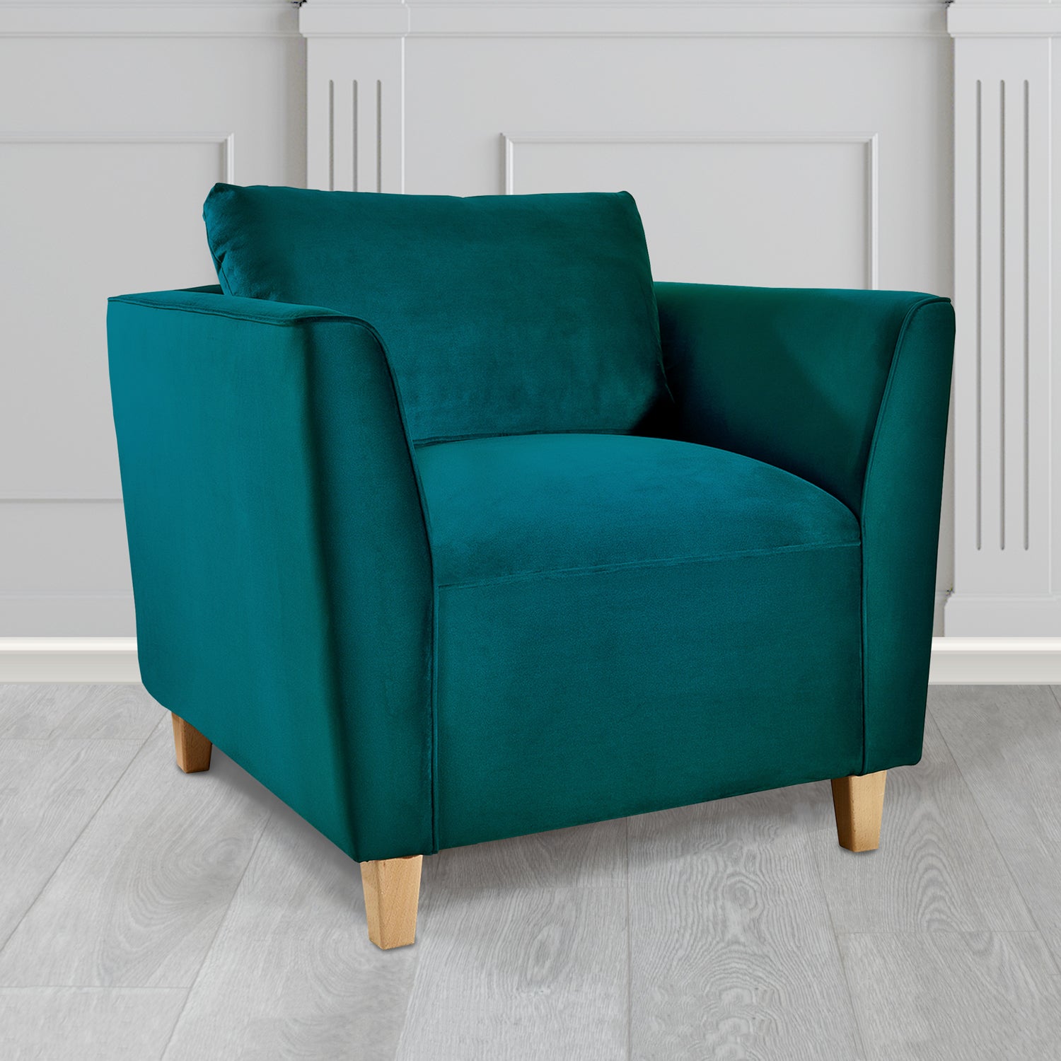 Ellie Tub Armchair in Sapore Velvet Fabric