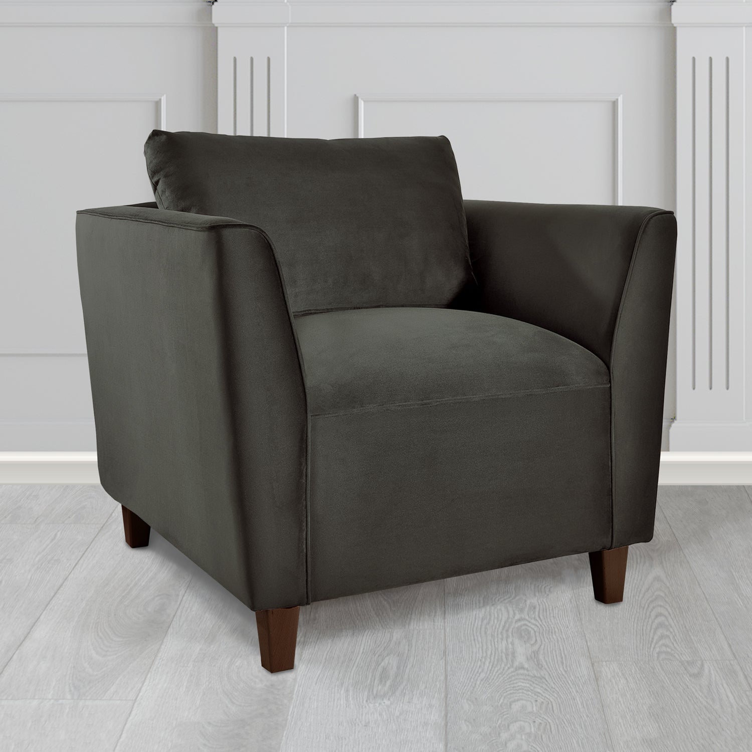 Ellie Tub Armchair in Sapore Velvet Fabric