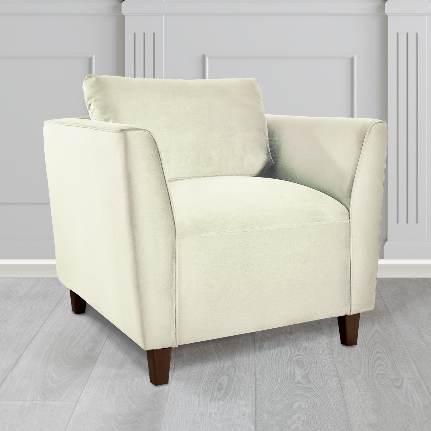 Ellie Tub Armchair in Sapore Velvet Fabric