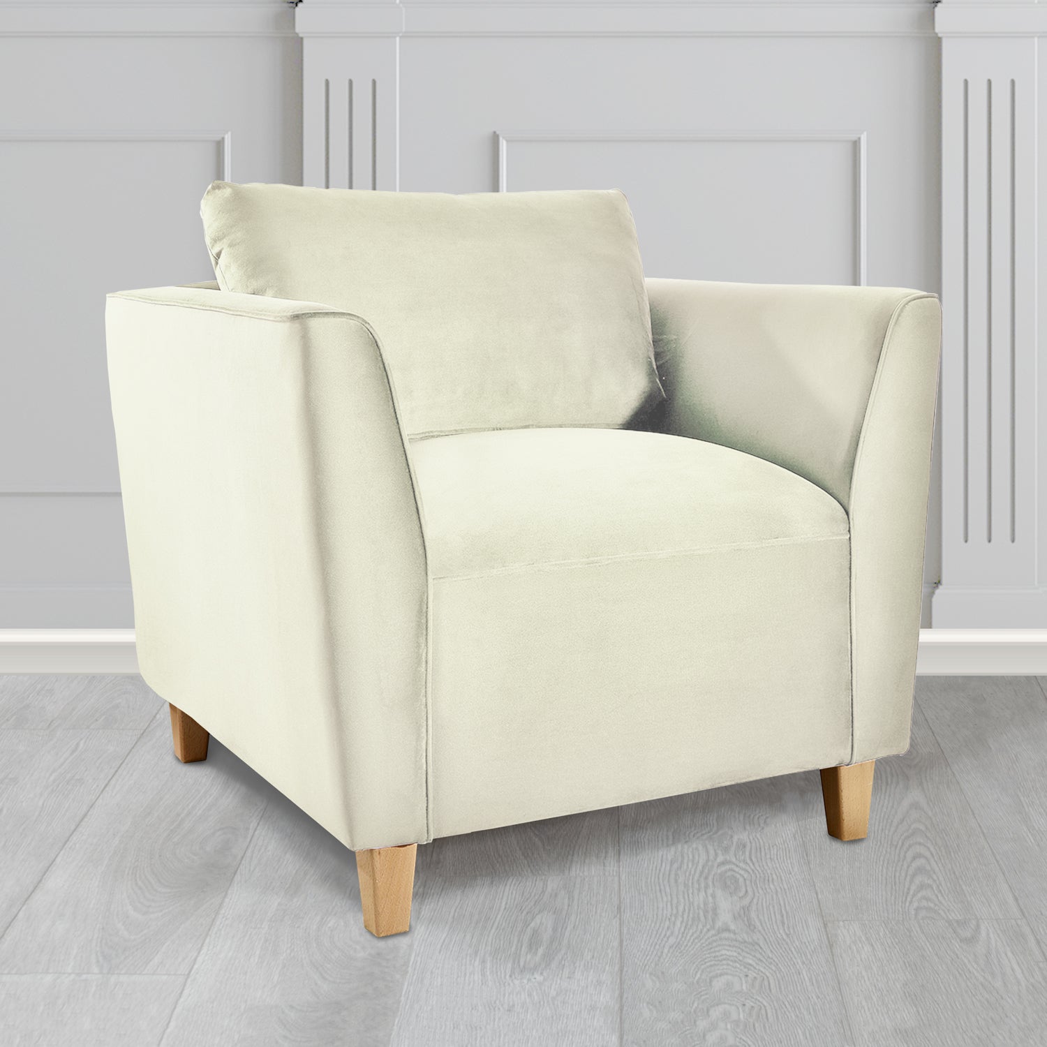 Ellie Tub Armchair in Sapore Velvet Fabric