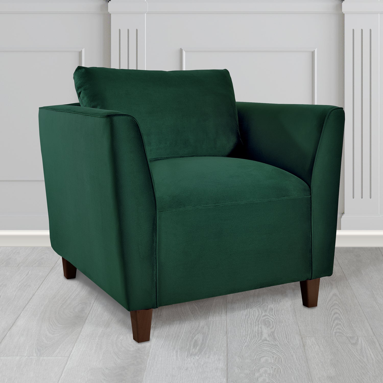 Ellie Tub Armchair in Sapore Velvet Fabric