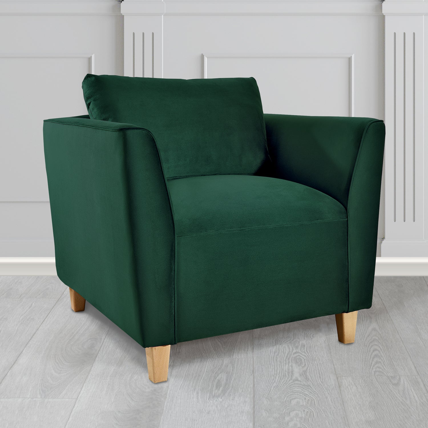 Ellie Tub Armchair in Sapore Velvet Fabric