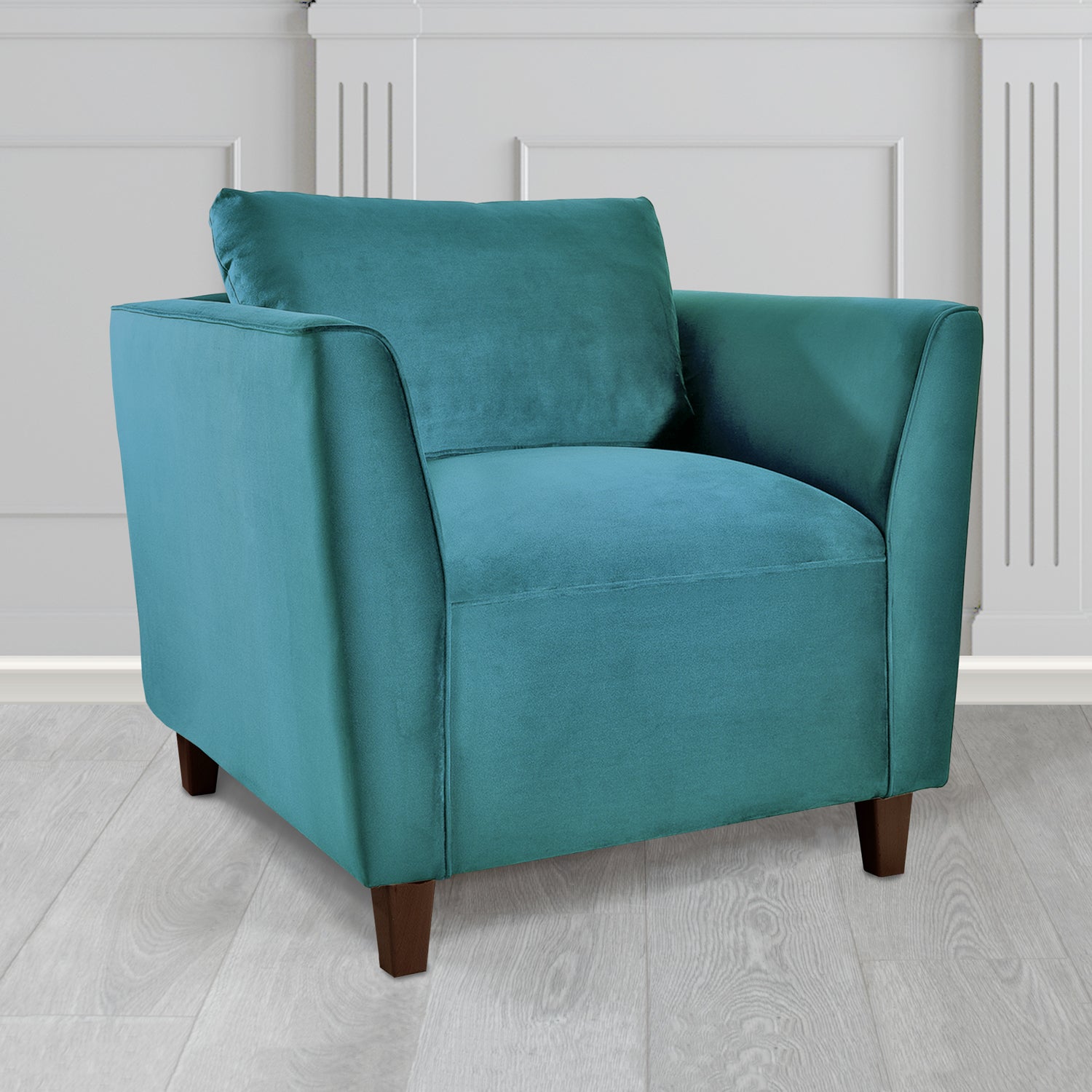 Ellie Tub Armchair in Sapore Velvet Fabric