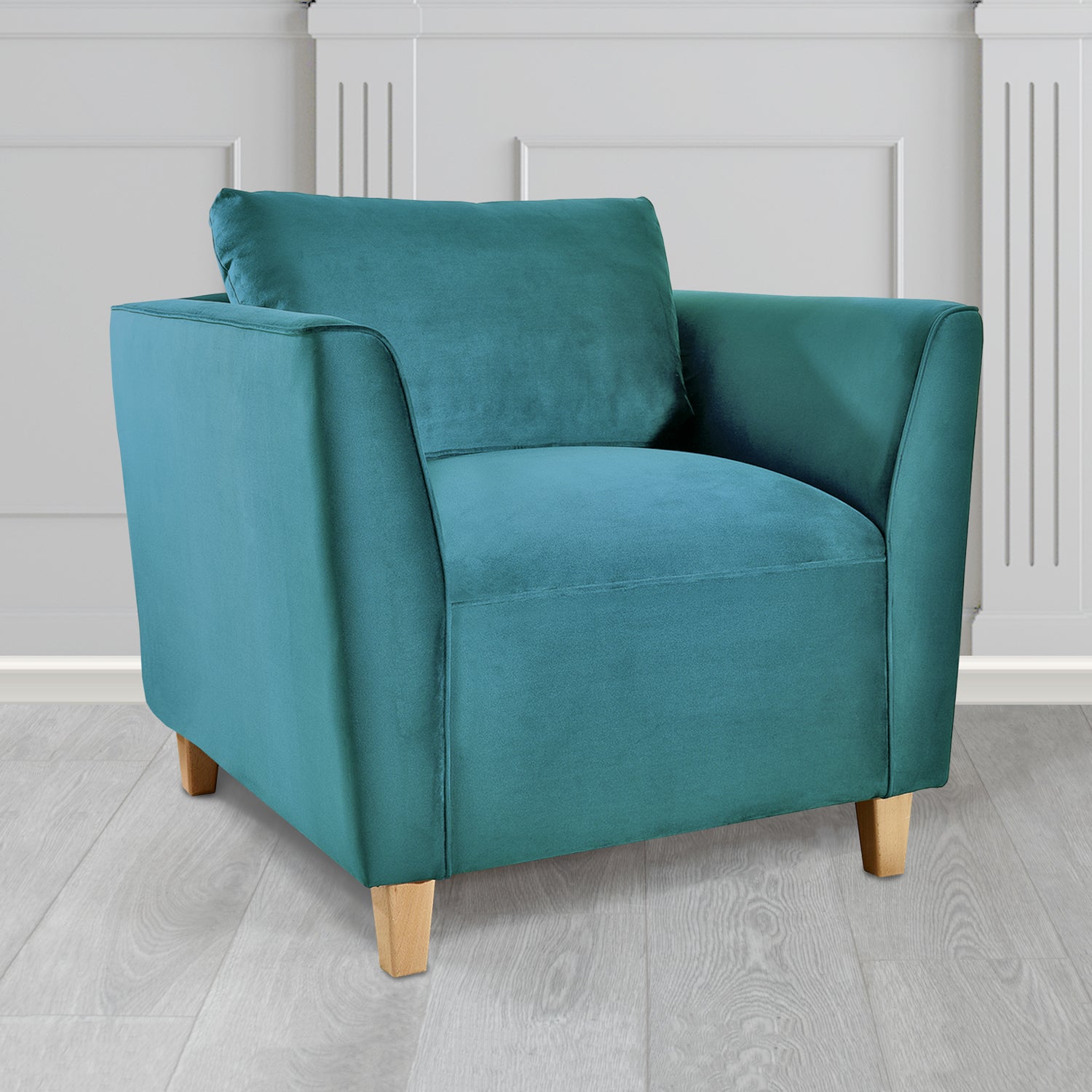 Ellie Tub Armchair in Sapore Velvet Fabric