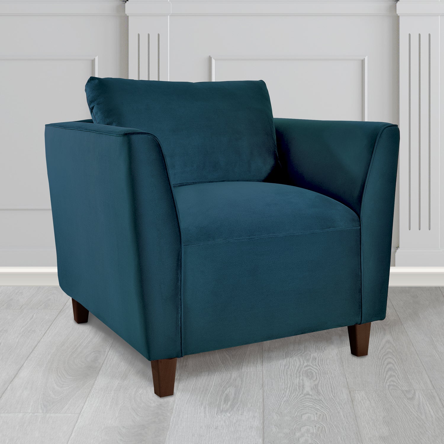 Ellie Tub Armchair in Sapore Velvet Fabric