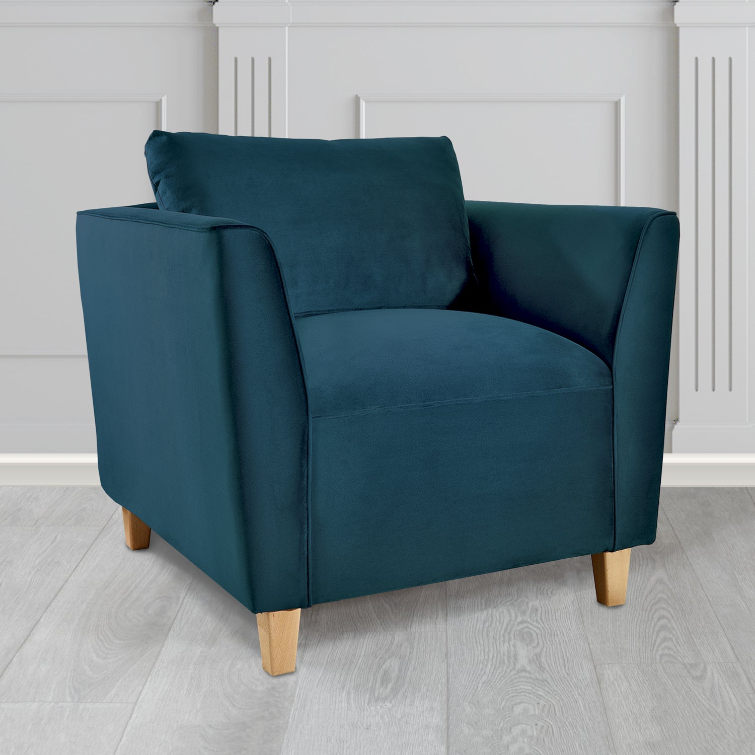 Ellie Tub Armchair in Sapore Velvet Fabric