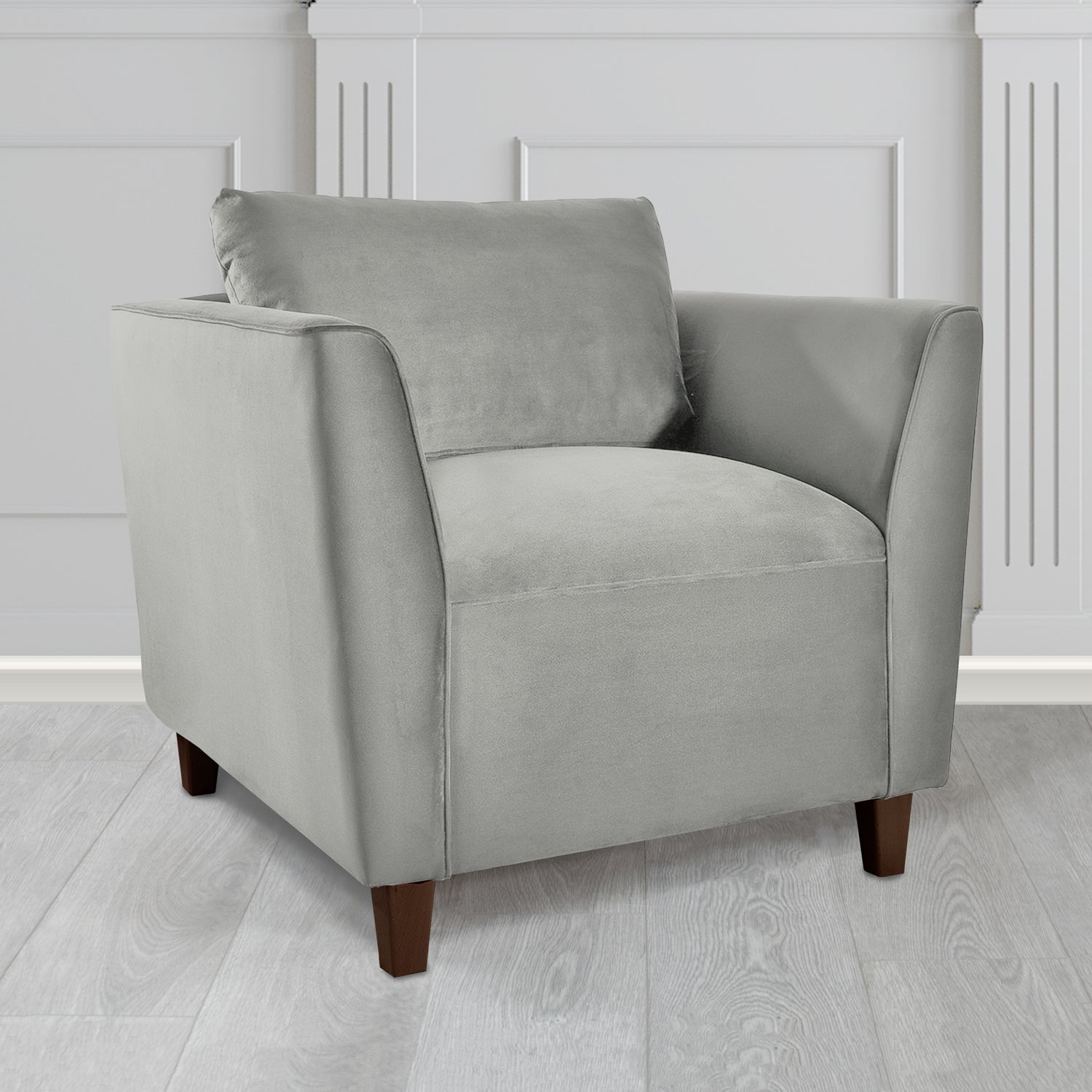 Ellie Tub Armchair in Sapore Velvet Fabric