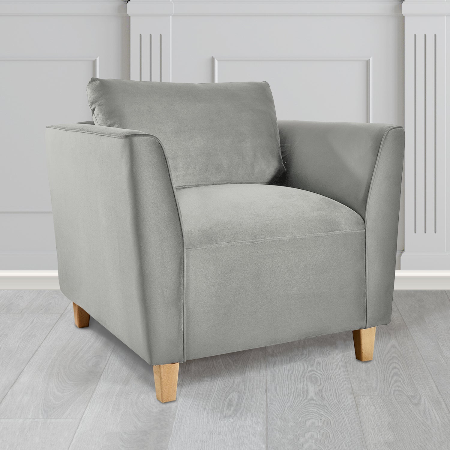 Ellie Tub Armchair in Sapore Velvet Fabric