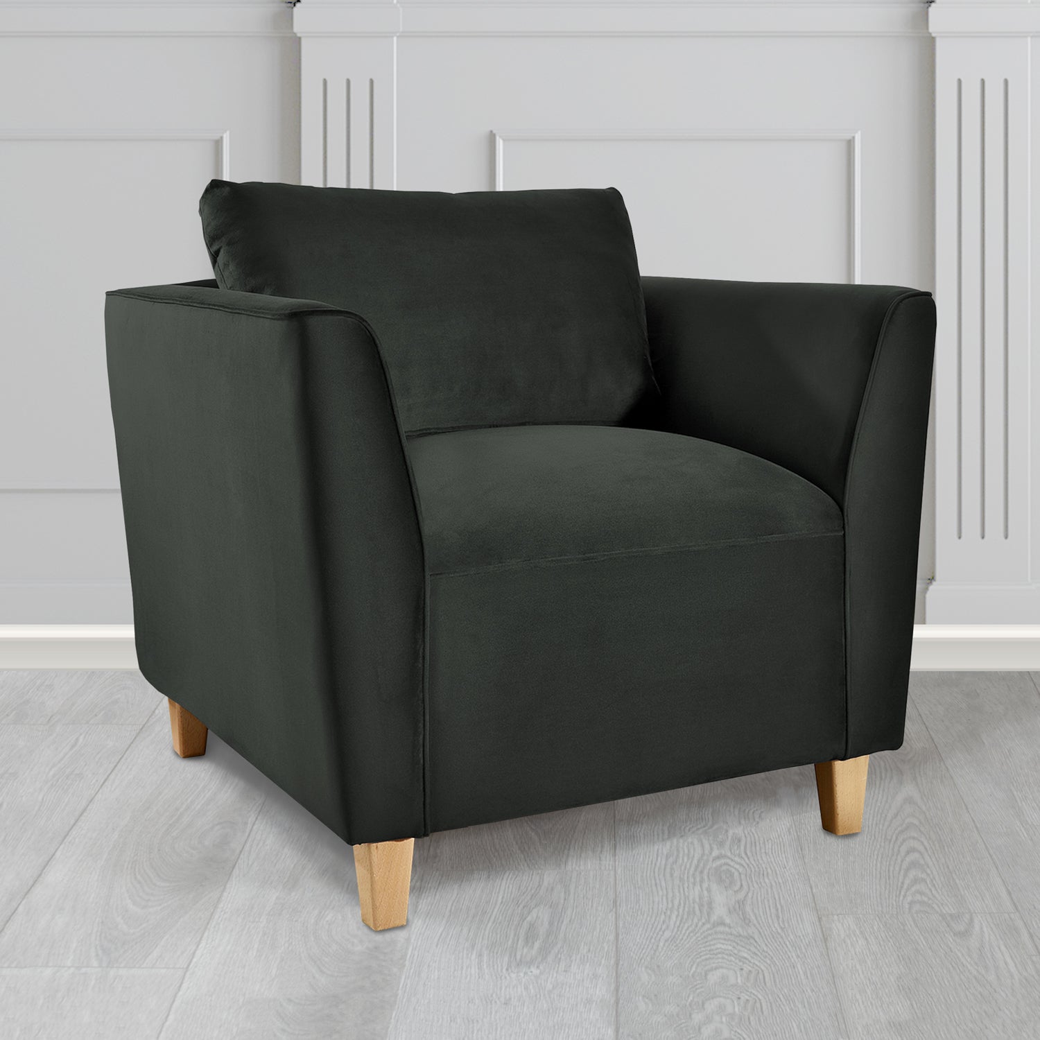 Ellie Tub Armchair in Sapore Velvet Fabric