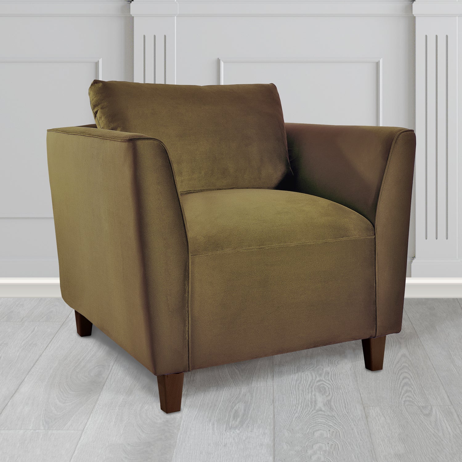 Ellie Tub Armchair in Sapore Velvet Fabric