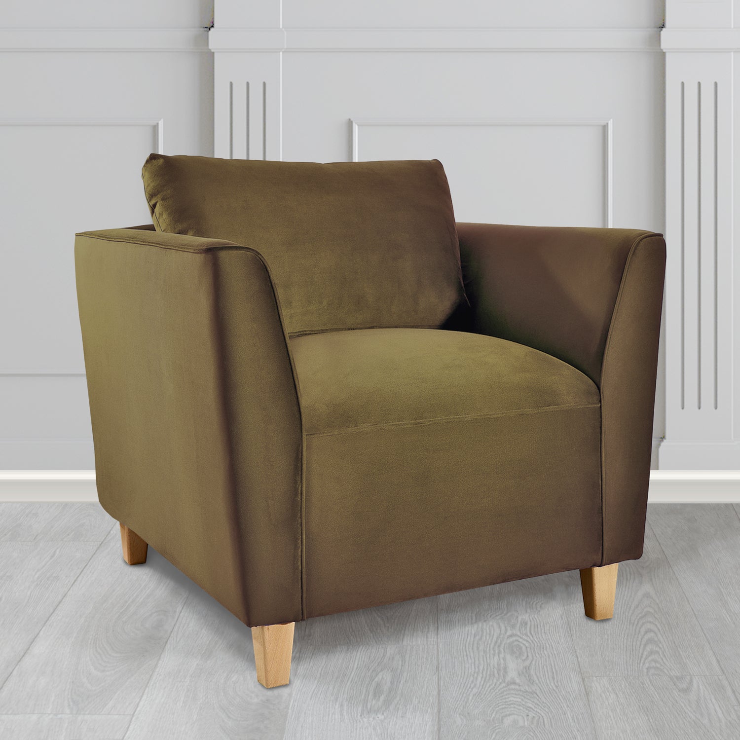 Ellie Tub Armchair in Sapore Velvet Fabric