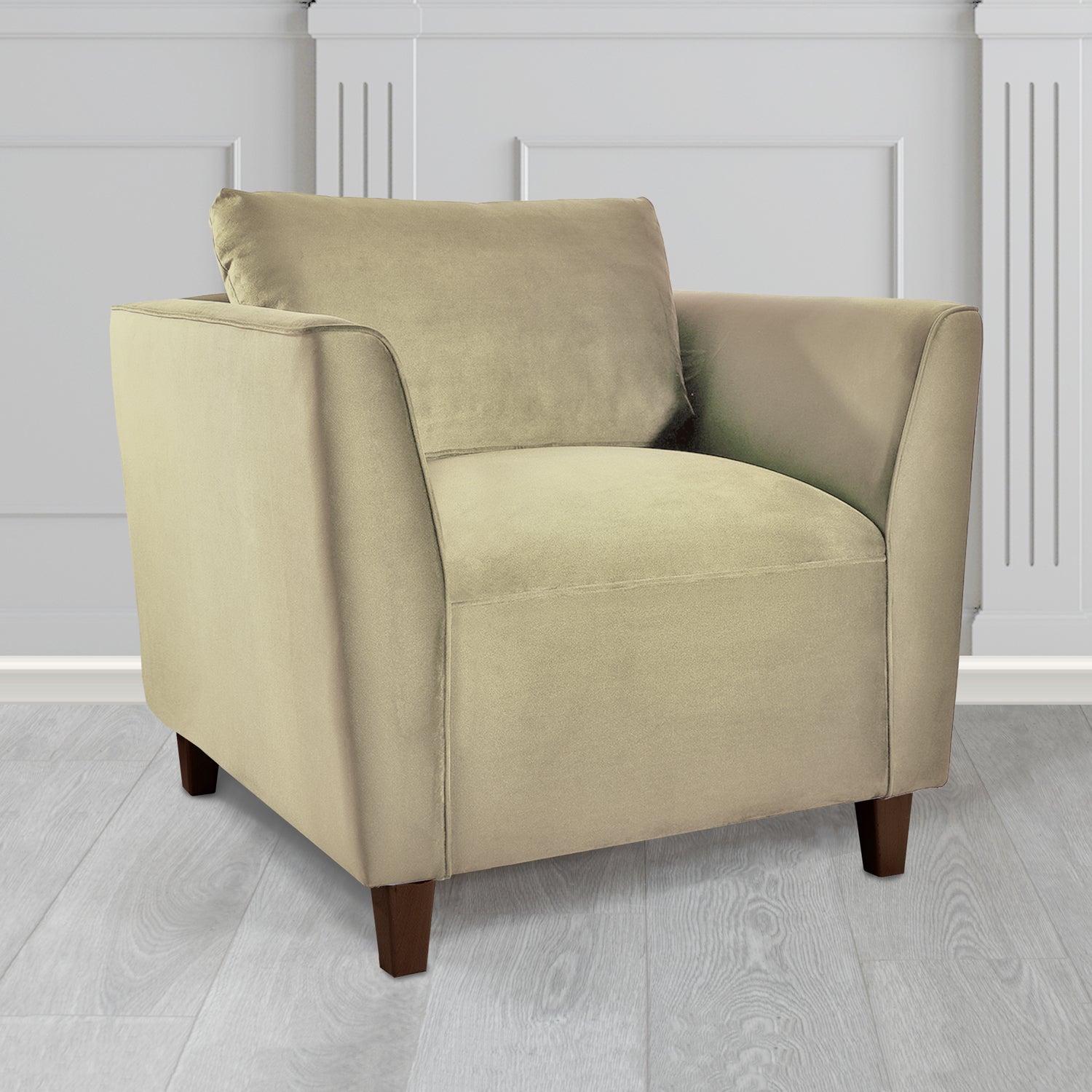 Ellie Tub Armchair in Sapore Velvet Fabric