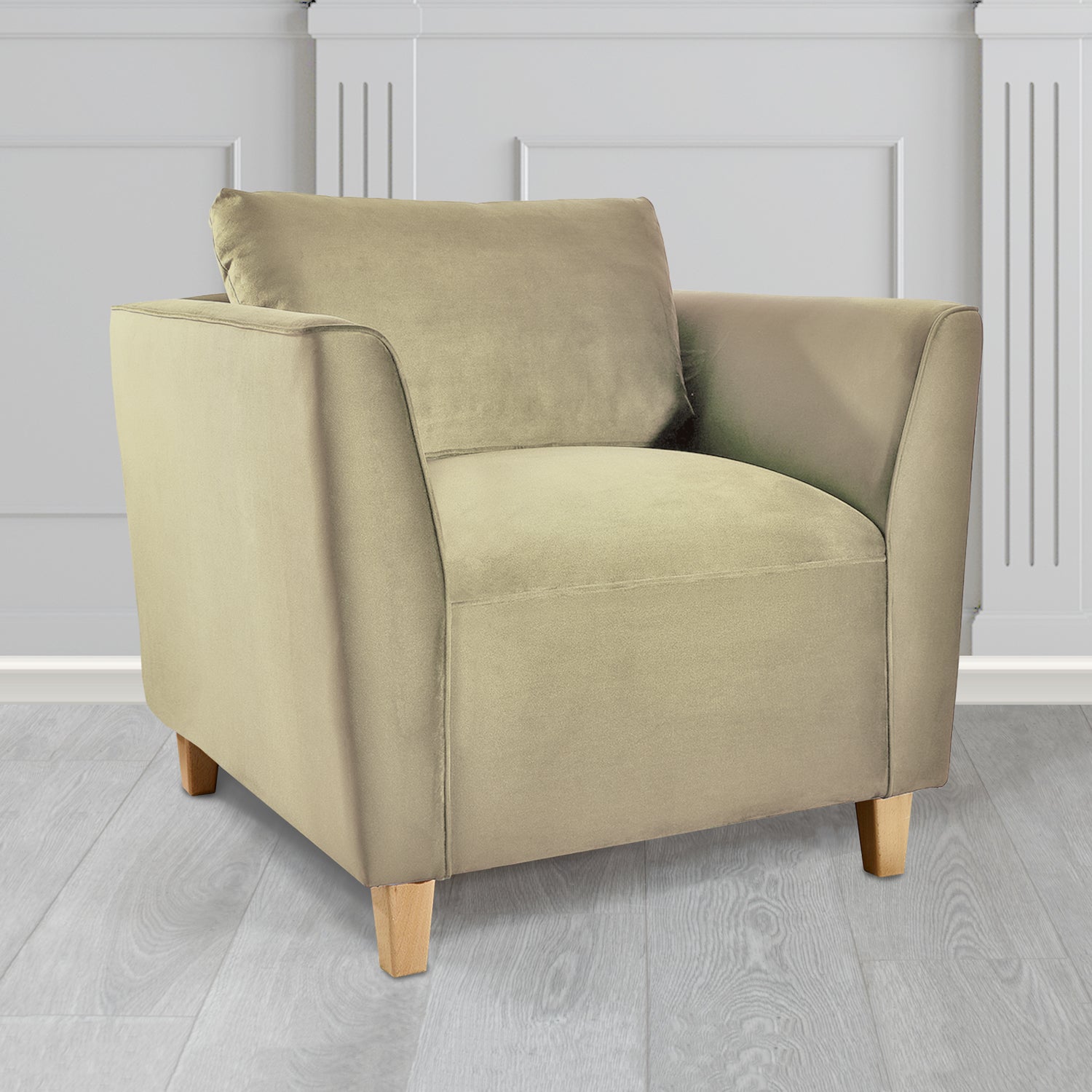 Ellie Tub Armchair in Sapore Velvet Fabric
