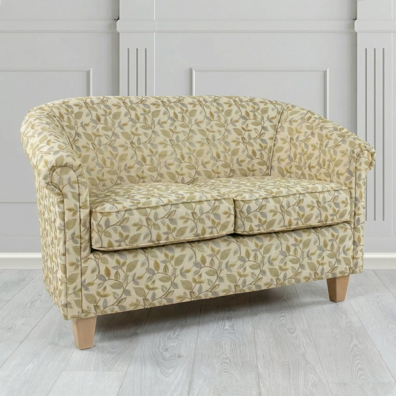 Siena 2 Seater Tub Sofa in Porter and Stone Vercelli Floral Fabric