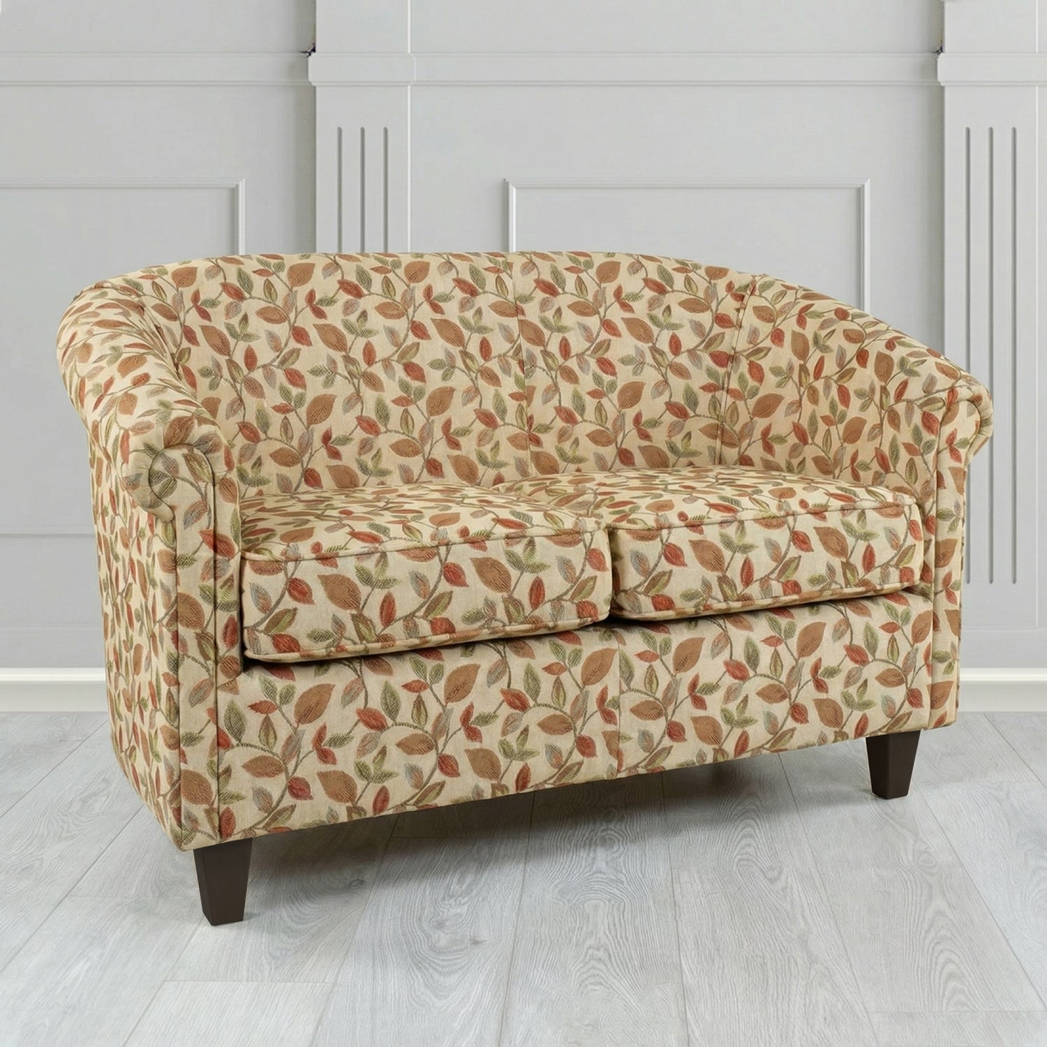 Siena 2 Seater Tub Sofa in Porter and Stone Vercelli Floral Fabric