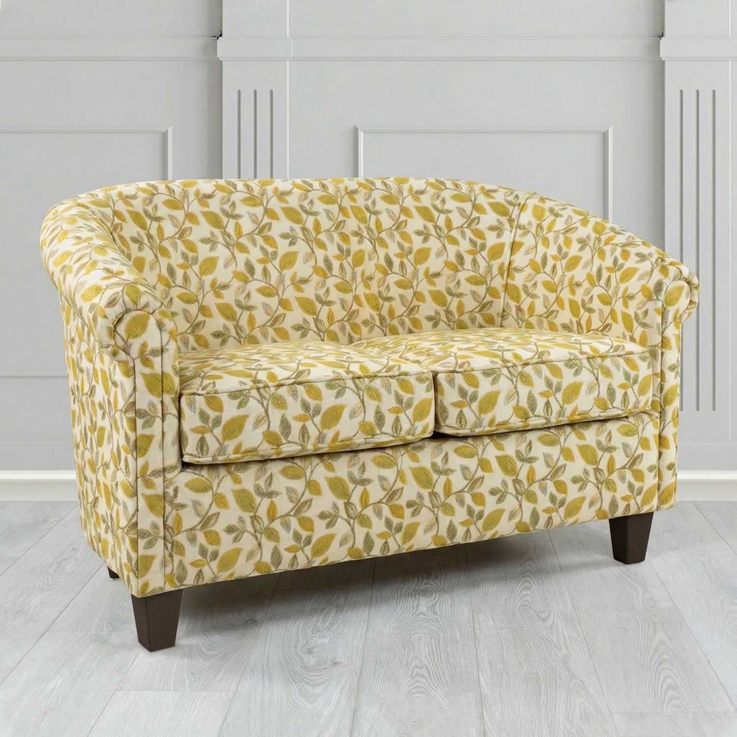 Siena 2 Seater Tub Sofa in Porter and Stone Vercelli Floral Fabric