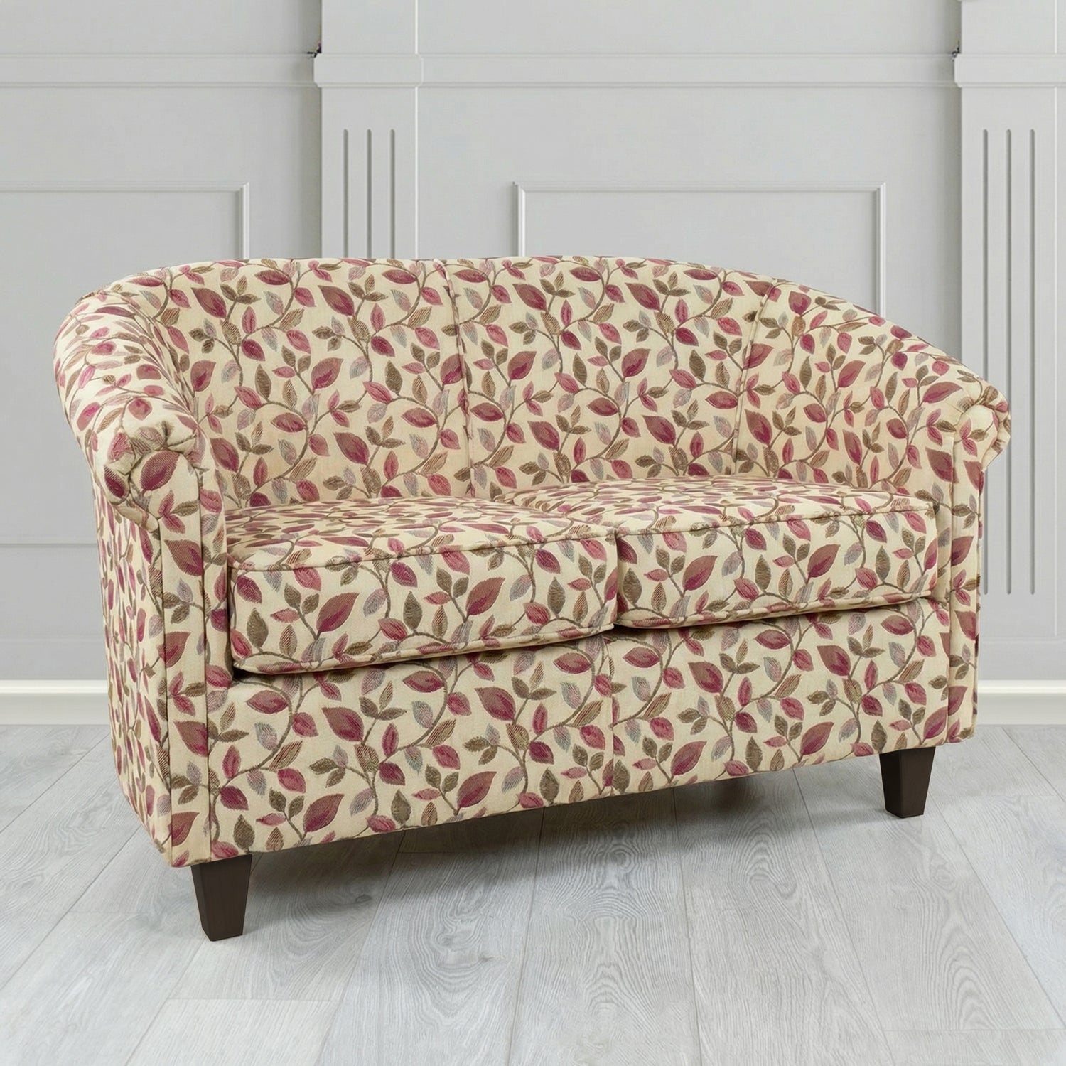Siena 2 Seater Tub Sofa in Porter and Stone Vercelli Floral Fabric