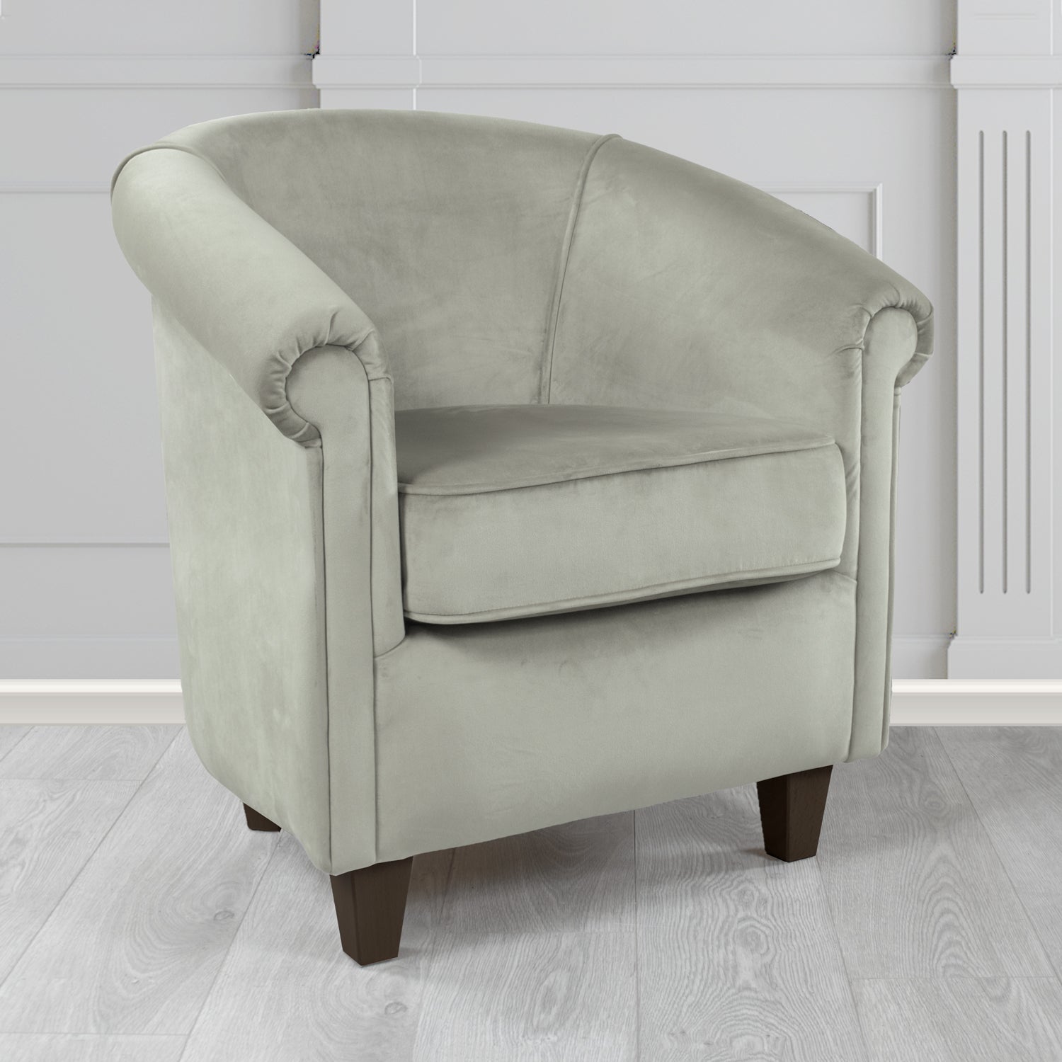 Siena Tub Chair in Passione Velvet Fabric
