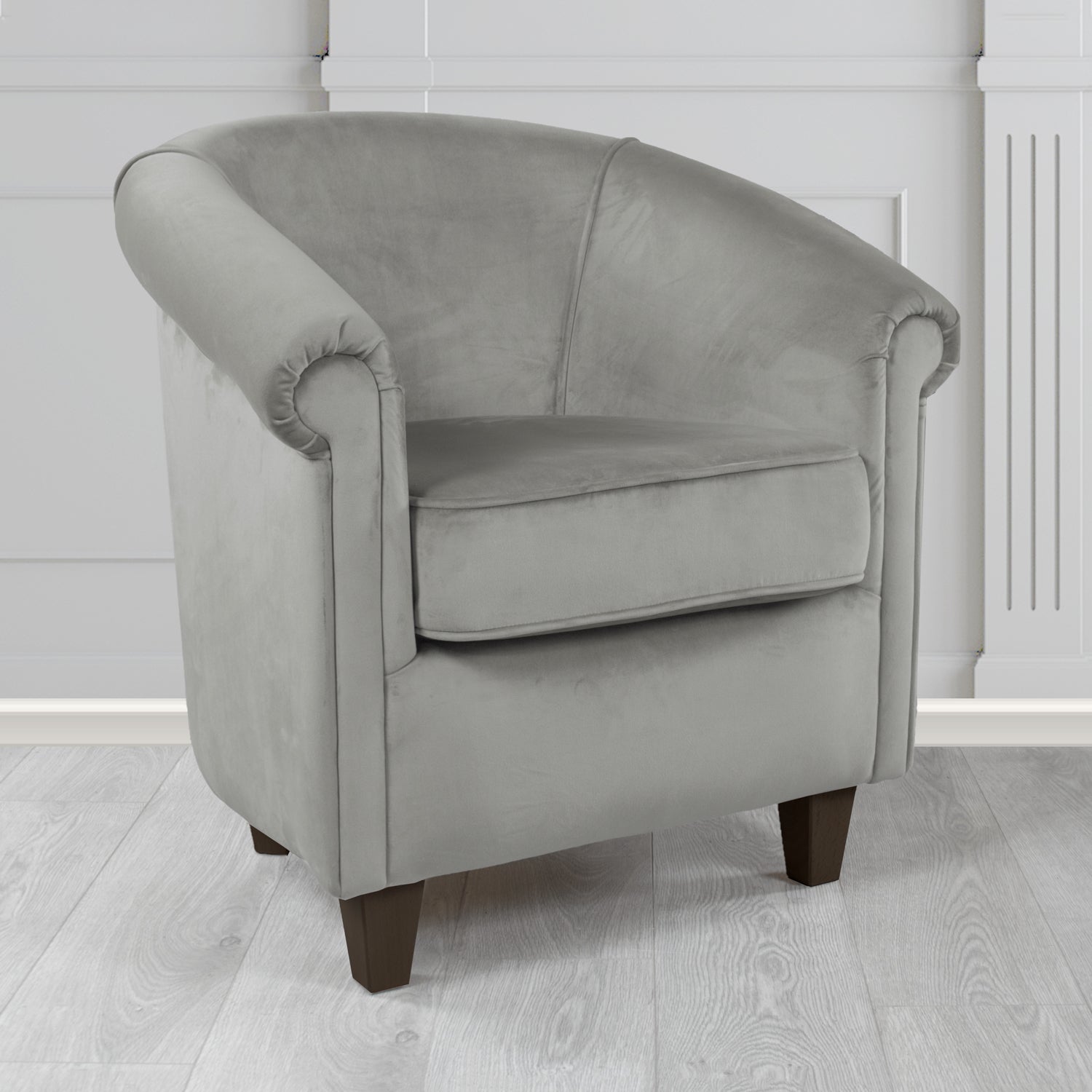 Siena Tub Chair in Passione Velvet Fabric