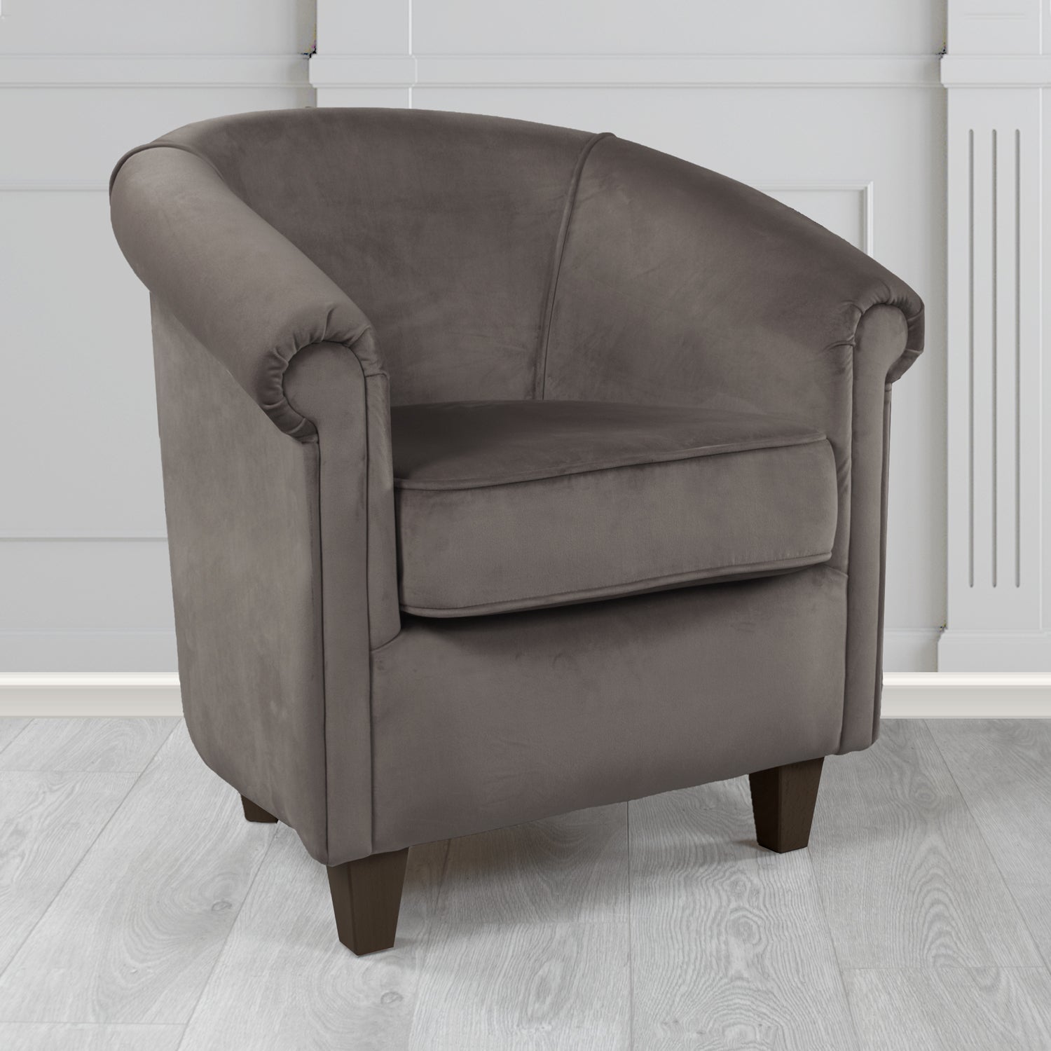 Siena Tub Chair in Passione Velvet Fabric