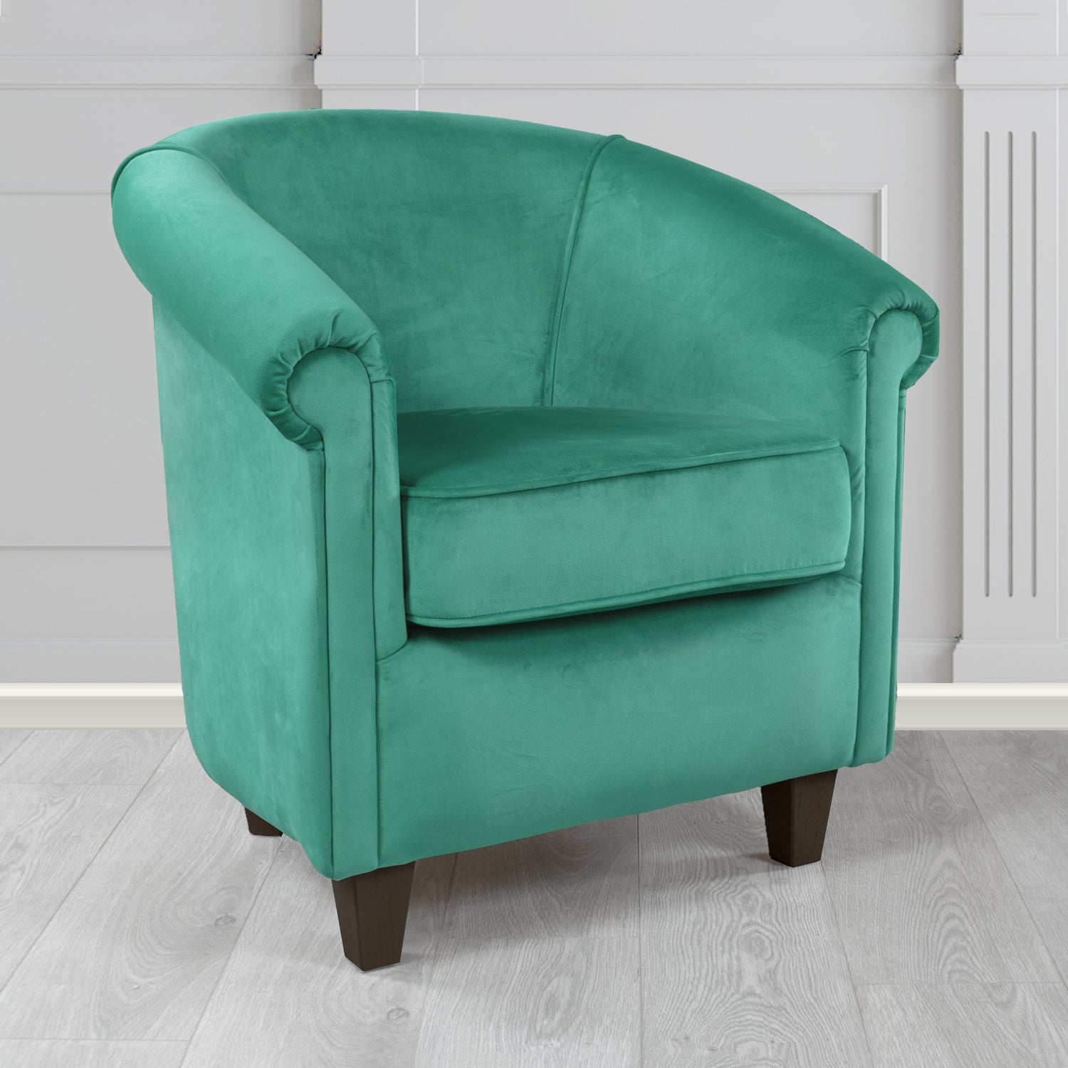 Siena Tub Chair in Passione Velvet Fabric