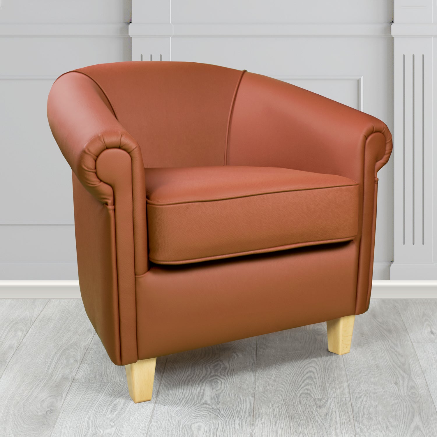 Siena Tub Chair in Crib 5 Shelly Genuine Leather
