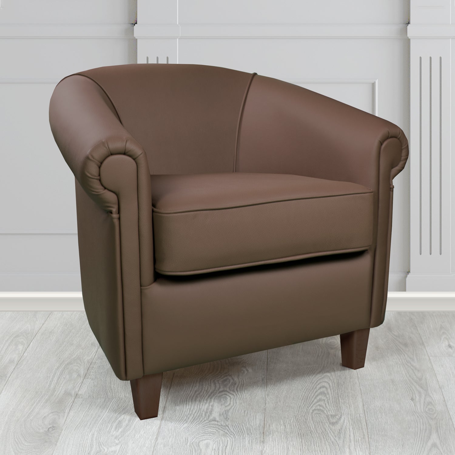 Siena Tub Chair in Crib 5 Shelly Genuine Leather