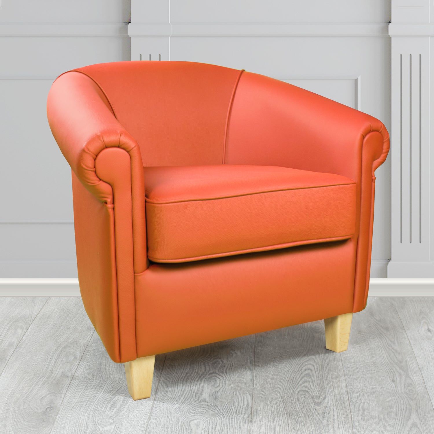 Siena Tub Chair in Crib 5 Shelly Genuine Leather