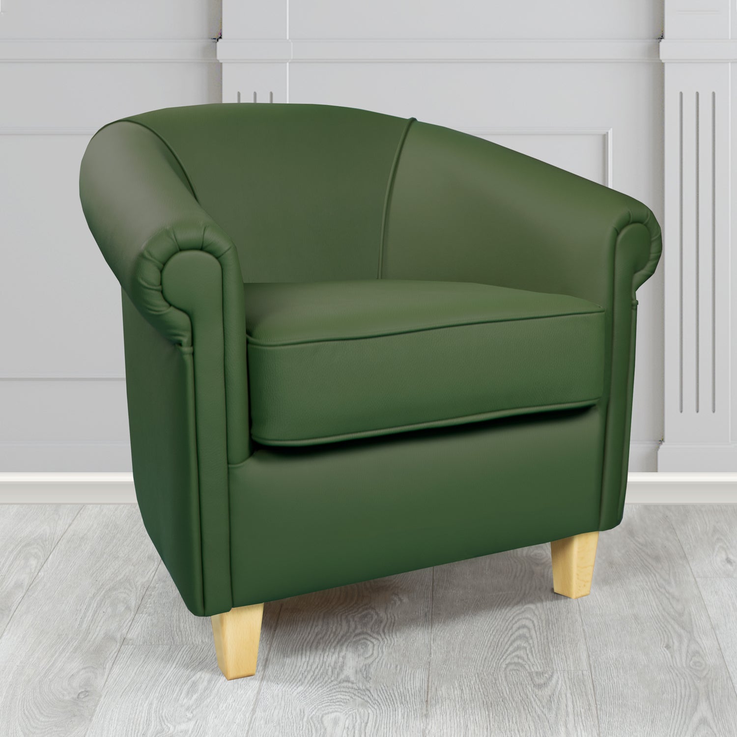 Siena Tub Chair in Crib 5 Shelly Genuine Leather