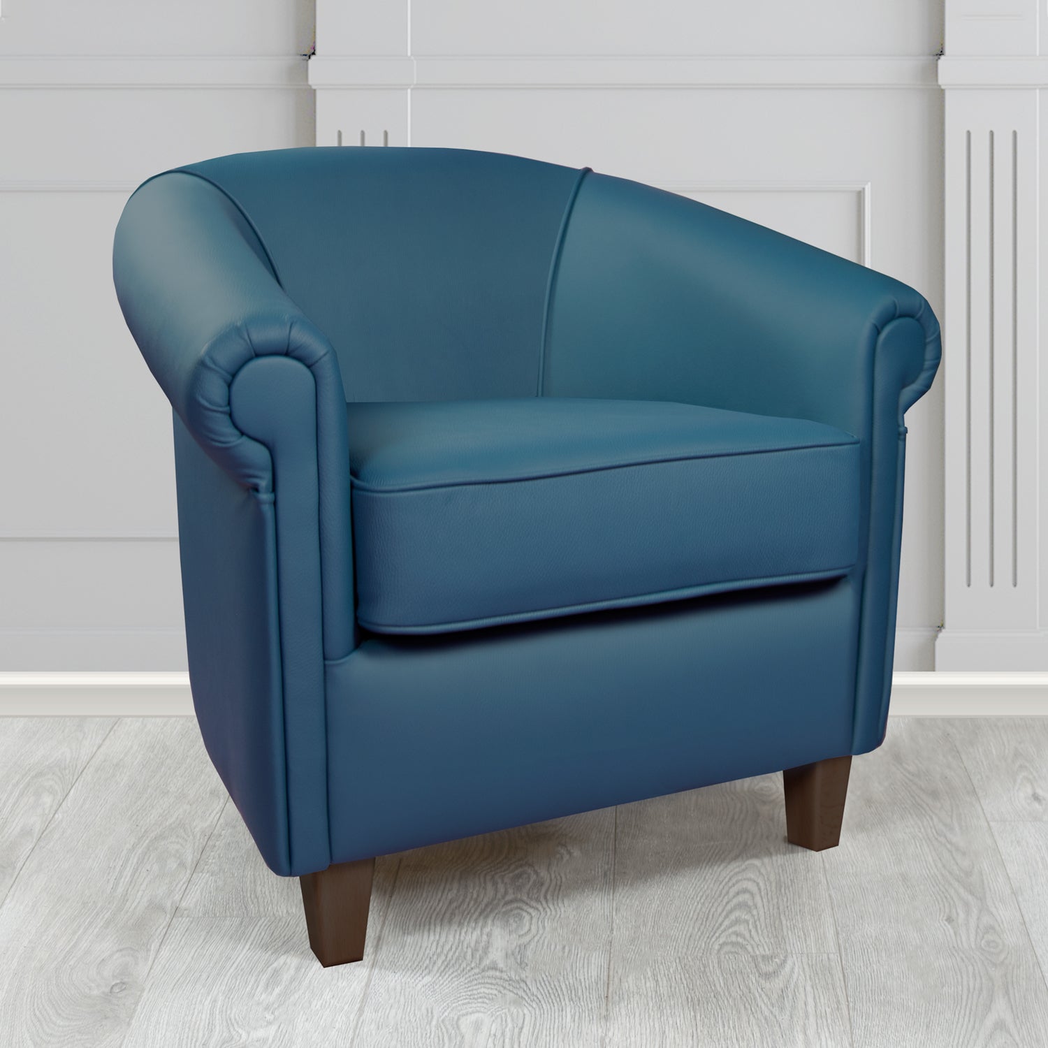 Siena Tub Chair in Crib 5 Shelly Genuine Leather