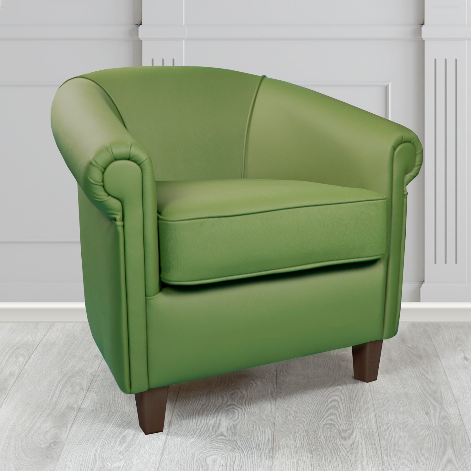 Siena Tub Chair in Crib 5 Shelly Genuine Leather
