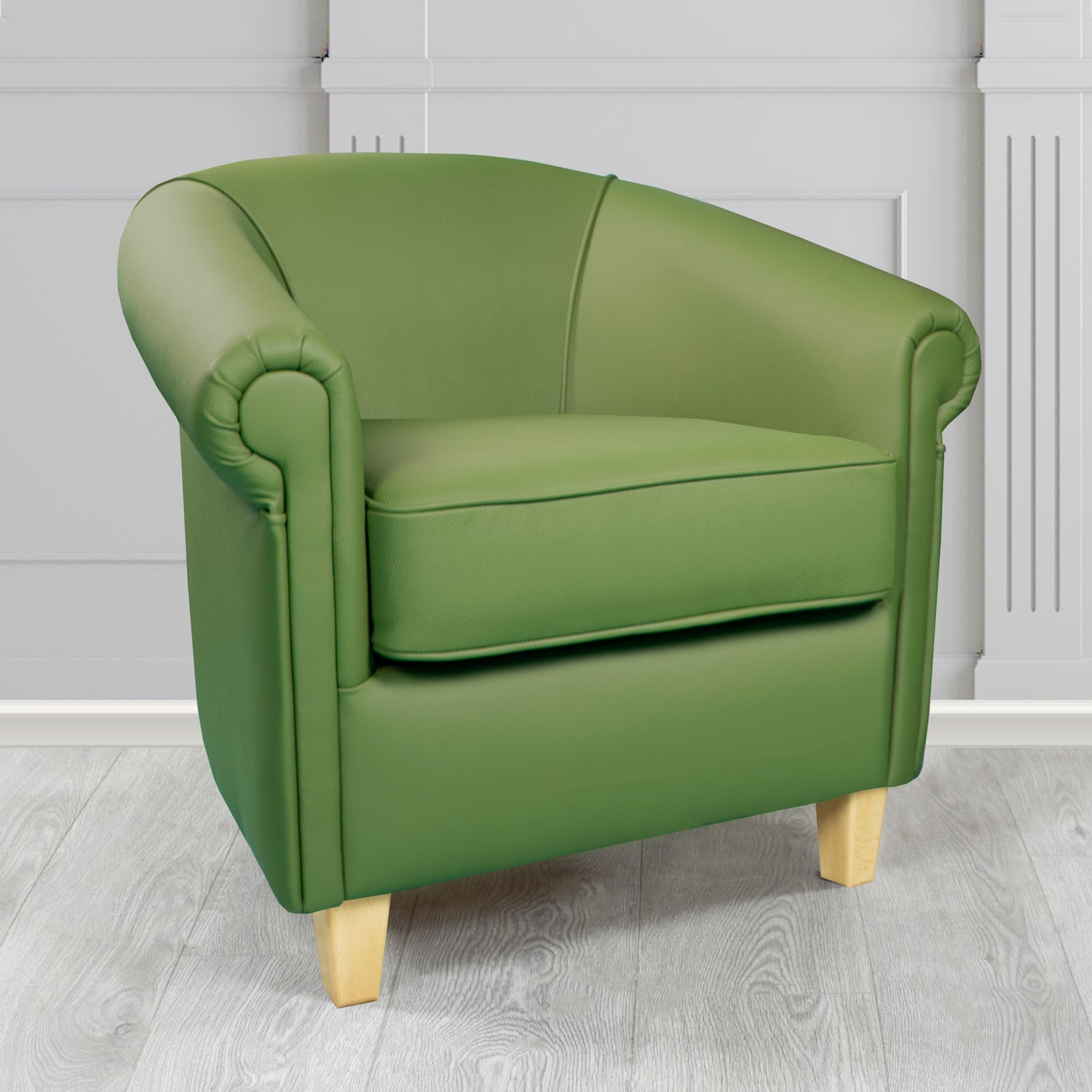 Siena Tub Chair in Crib 5 Shelly Genuine Leather