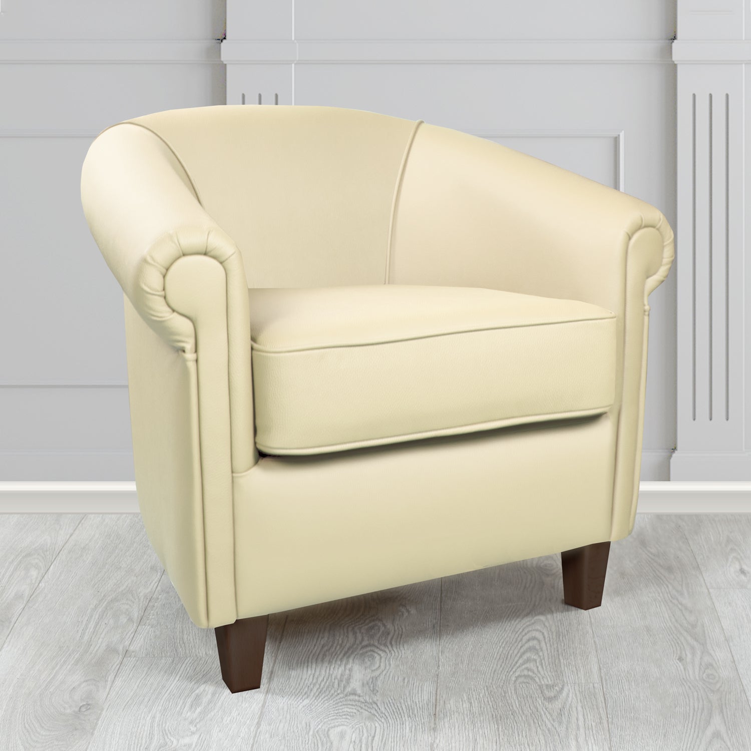 Siena Tub Chair in Crib 5 Shelly Genuine Leather