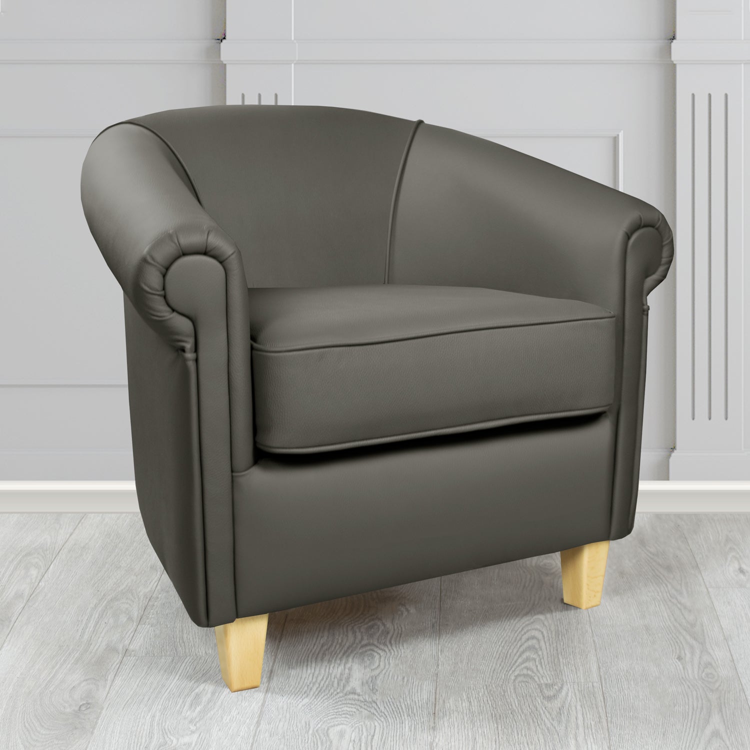 Siena Tub Chair in Crib 5 Shelly Genuine Leather