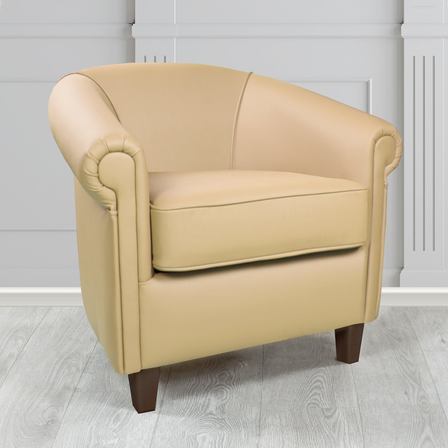 Siena Tub Chair in Crib 5 Shelly Genuine Leather