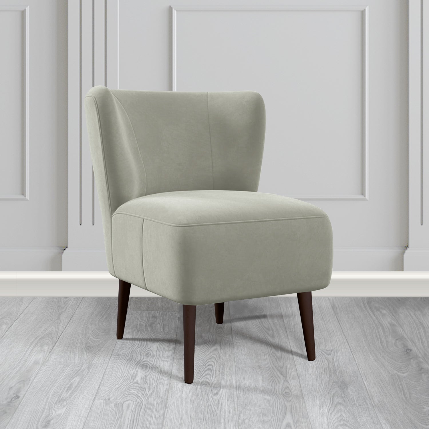 St Lucia Tub Accent Chair in Sapore Velvet Fabric