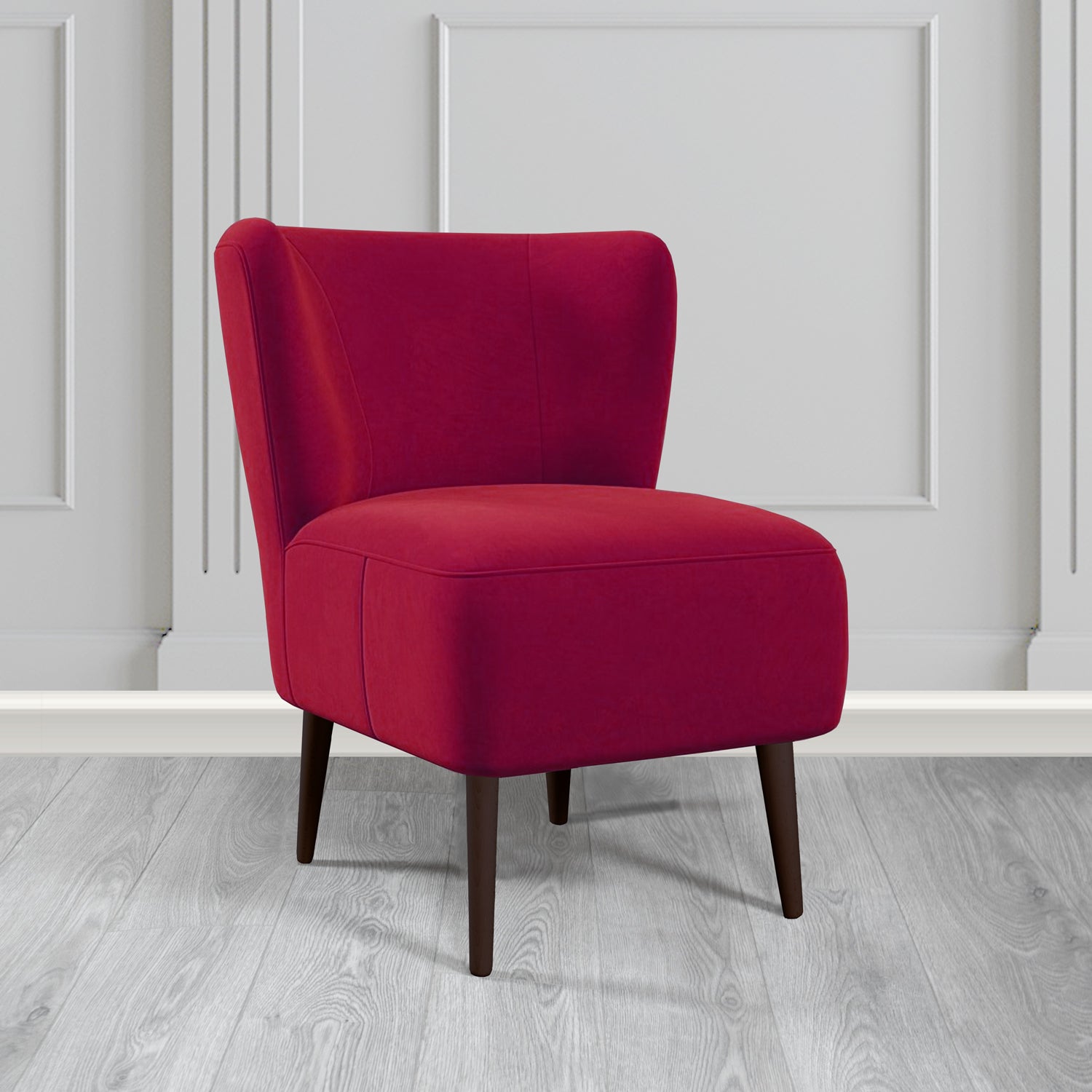 St Lucia Tub Accent Chair in Sapore Velvet Fabric