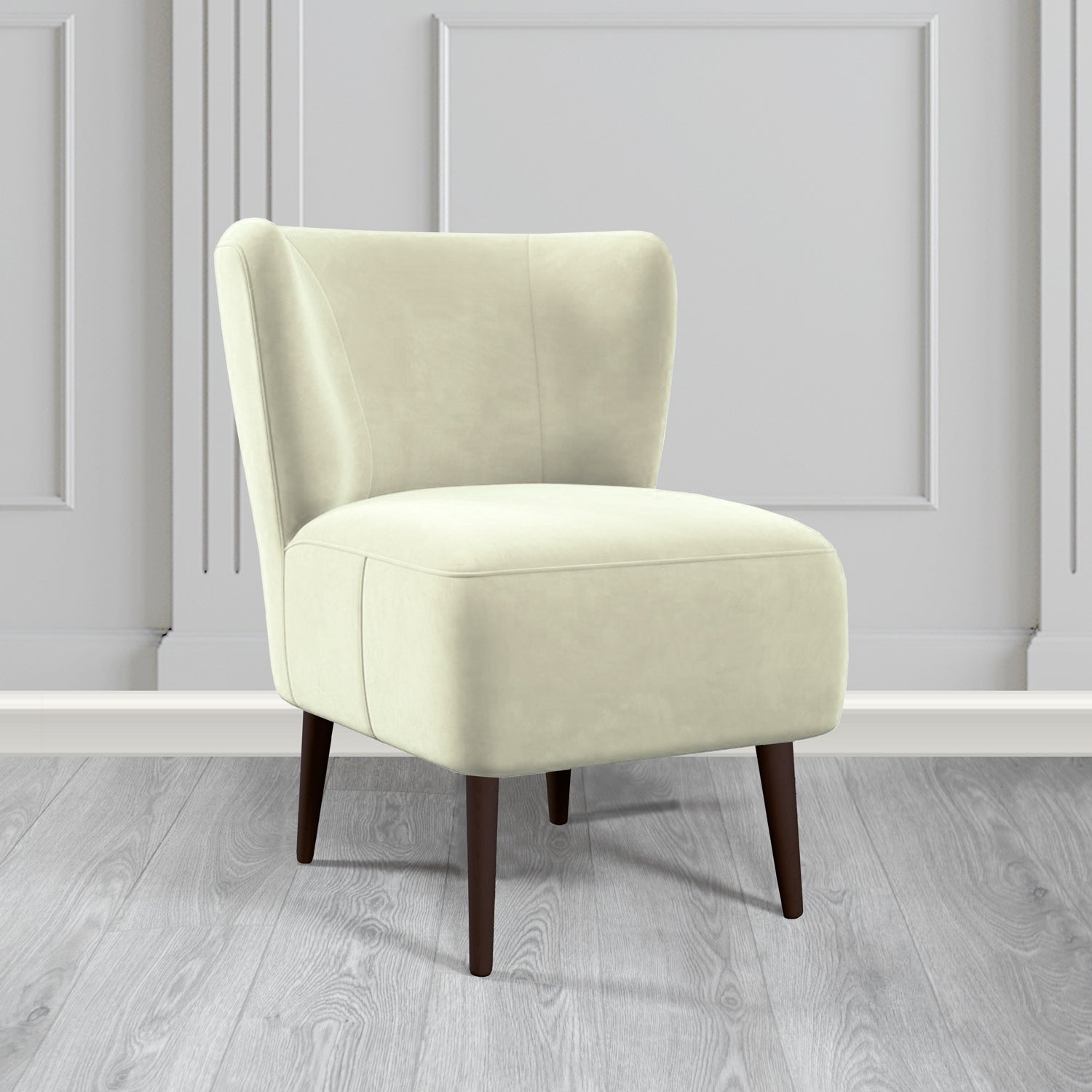St Lucia Tub Accent Chair in Sapore Velvet Fabric