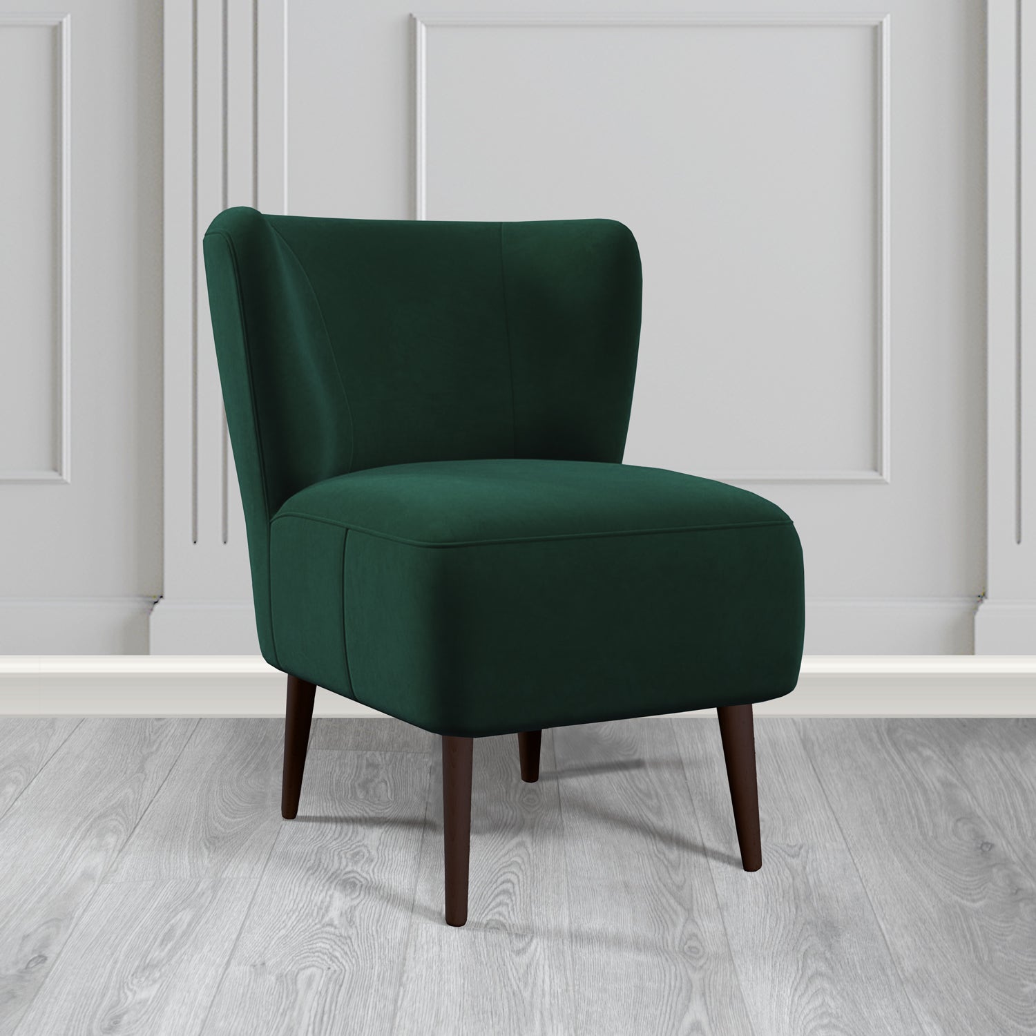 St Lucia Tub Accent Chair in Sapore Velvet Fabric