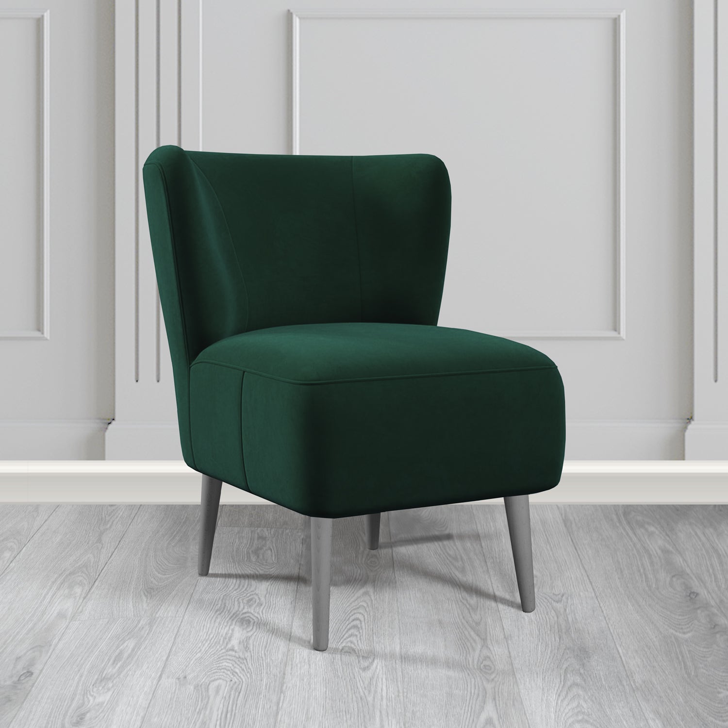St Lucia Tub Accent Chair in Sapore Velvet Fabric