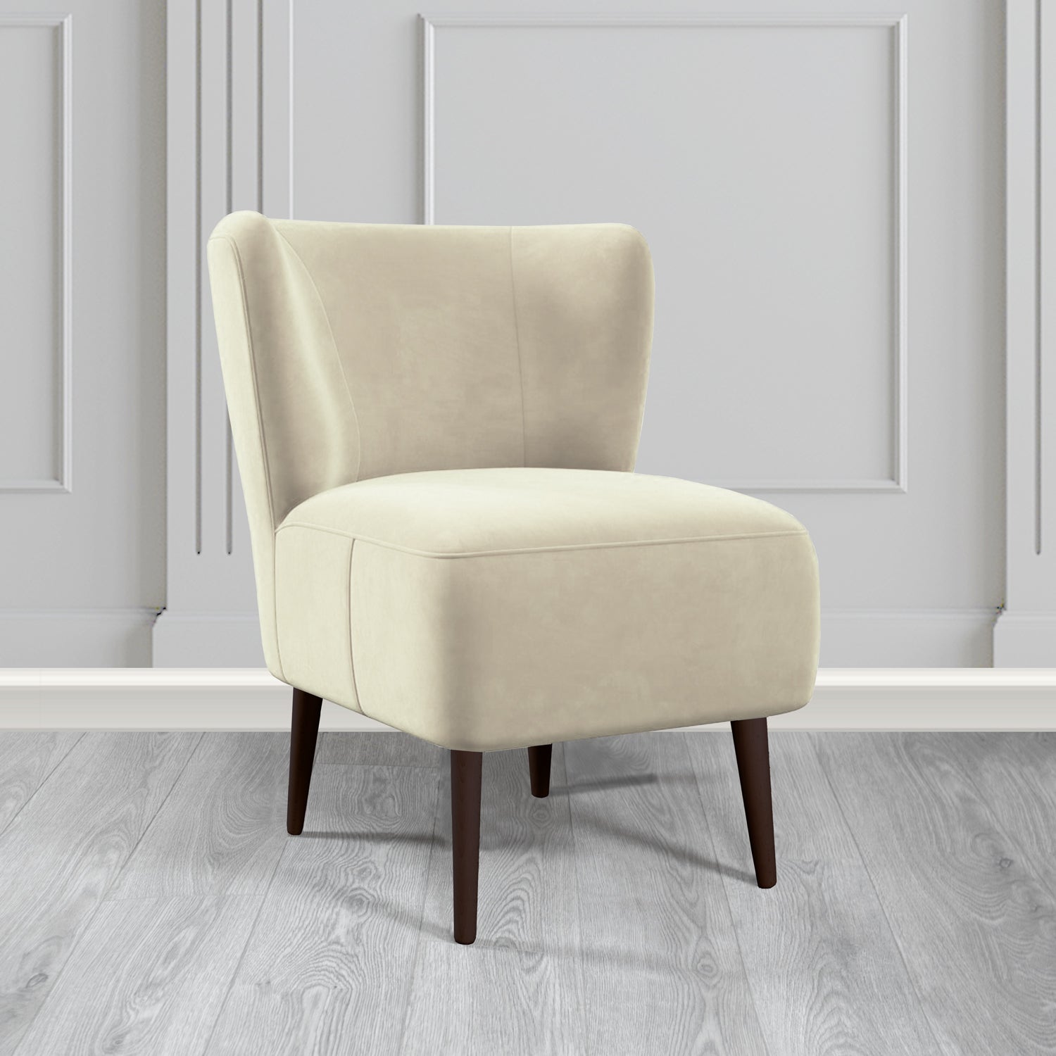 St Lucia Tub Accent Chair in Sapore Velvet Fabric
