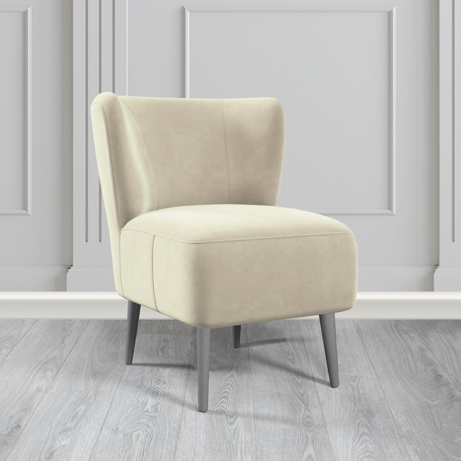 St Lucia Tub Accent Chair in Sapore Velvet Fabric
