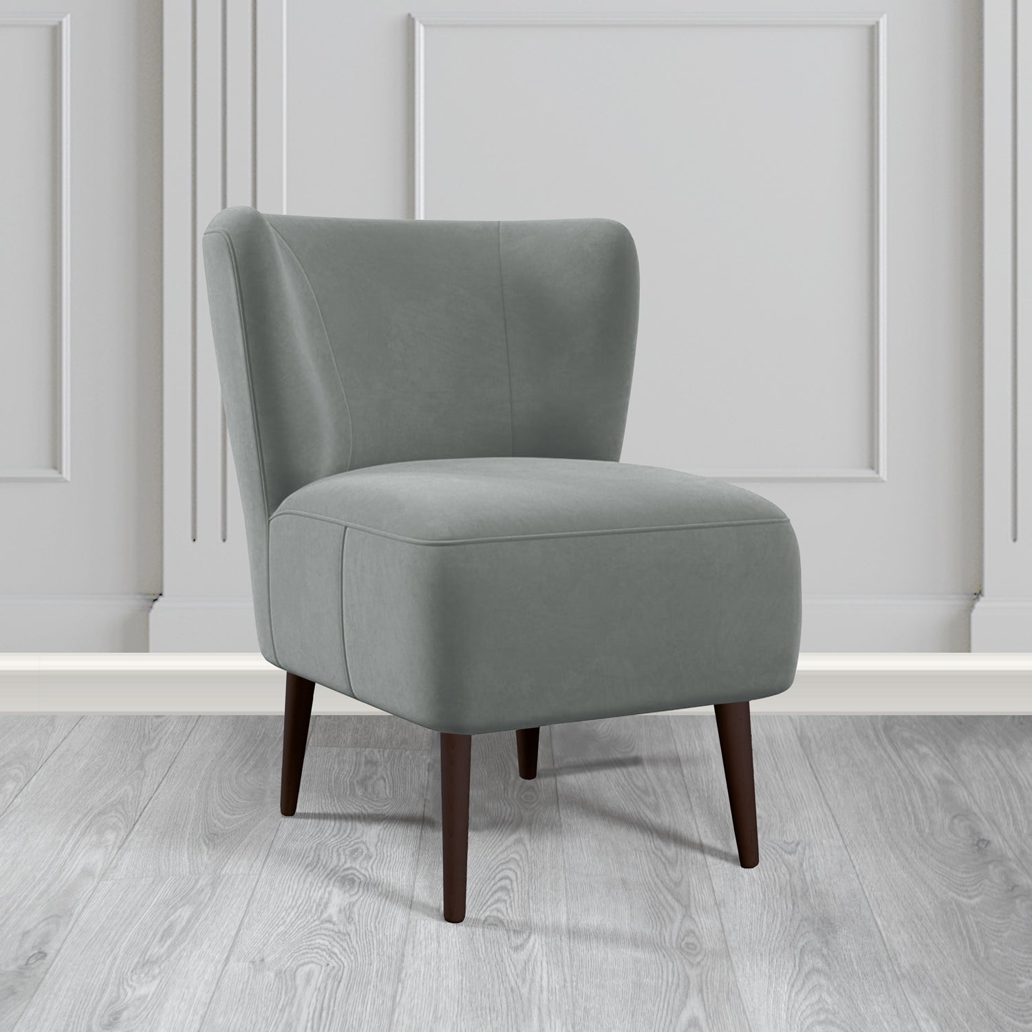 St Lucia Tub Accent Chair in Sapore Velvet Fabric