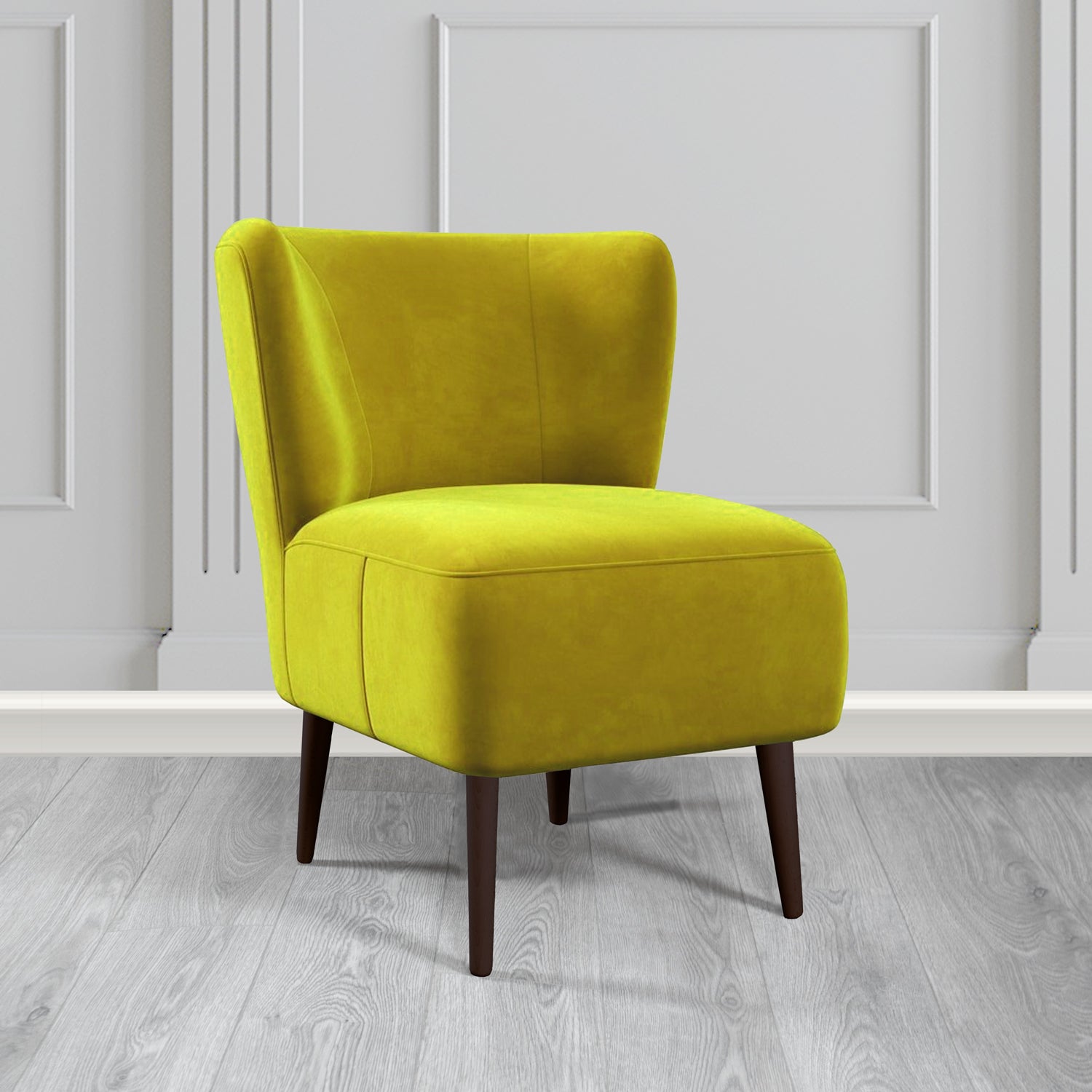 St Lucia Tub Accent Chair in Sapore Velvet Fabric