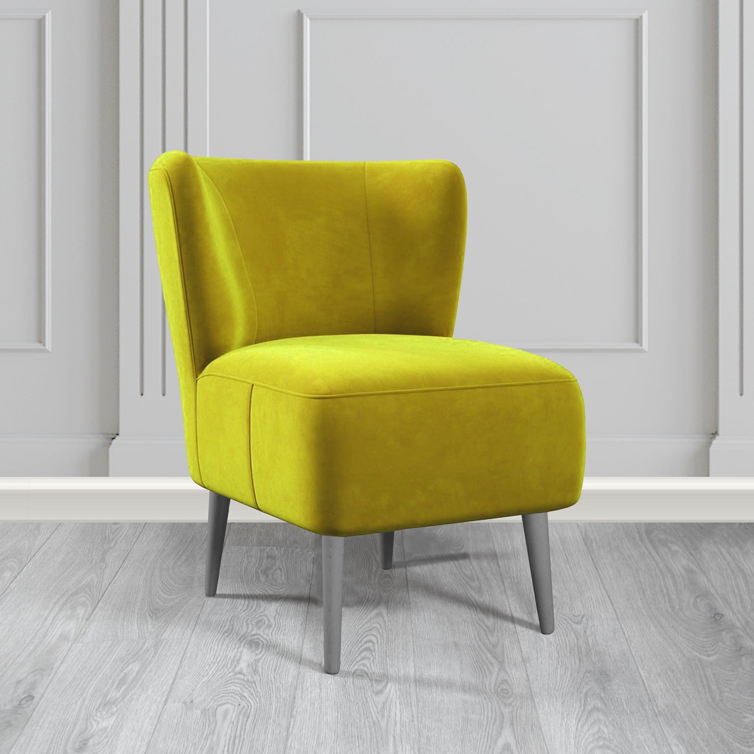St Lucia Tub Accent Chair in Sapore Velvet Fabric