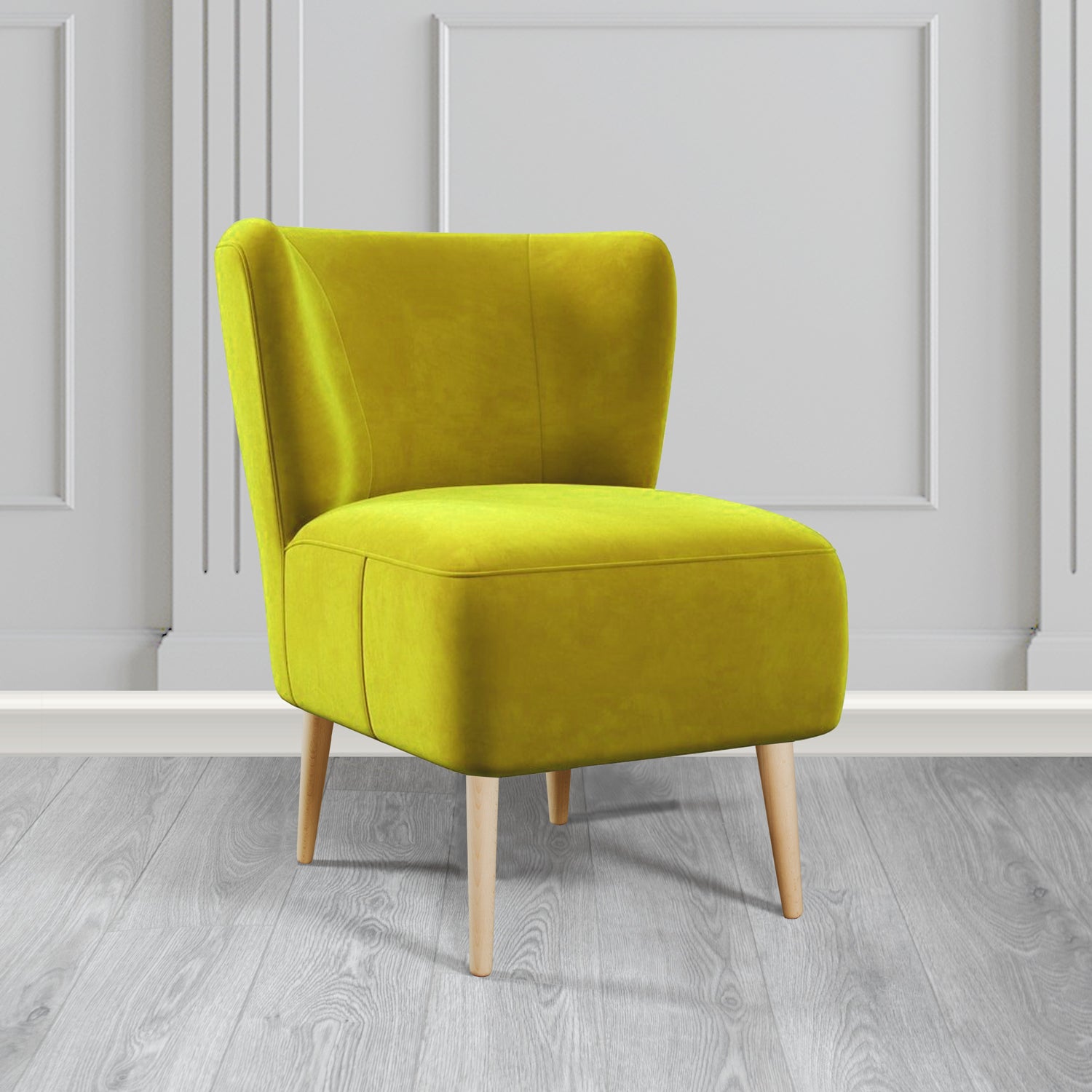 St Lucia Tub Accent Chair in Sapore Velvet Fabric