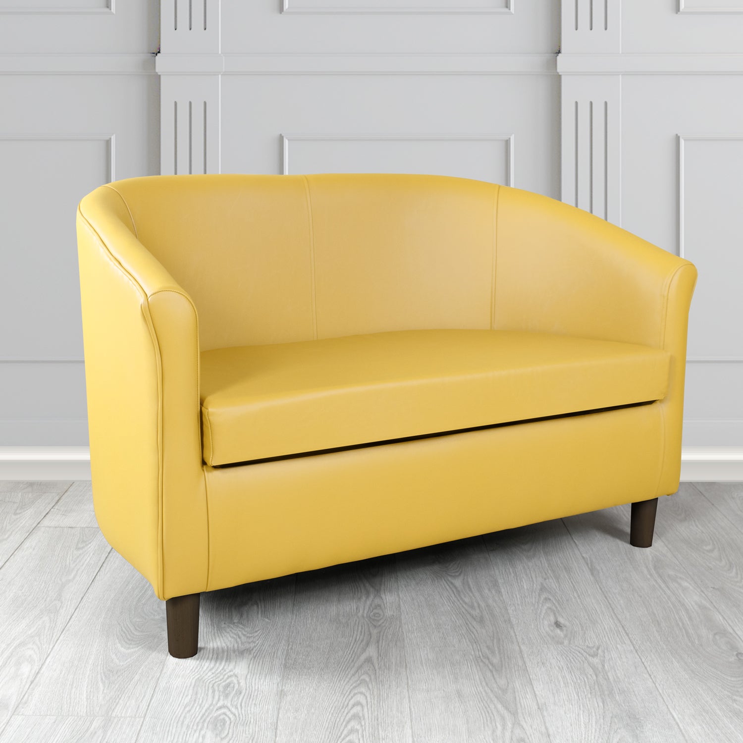 Tuscany 2 Seater Tub Sofa in Shelly Crib 5 Genuine Leather
