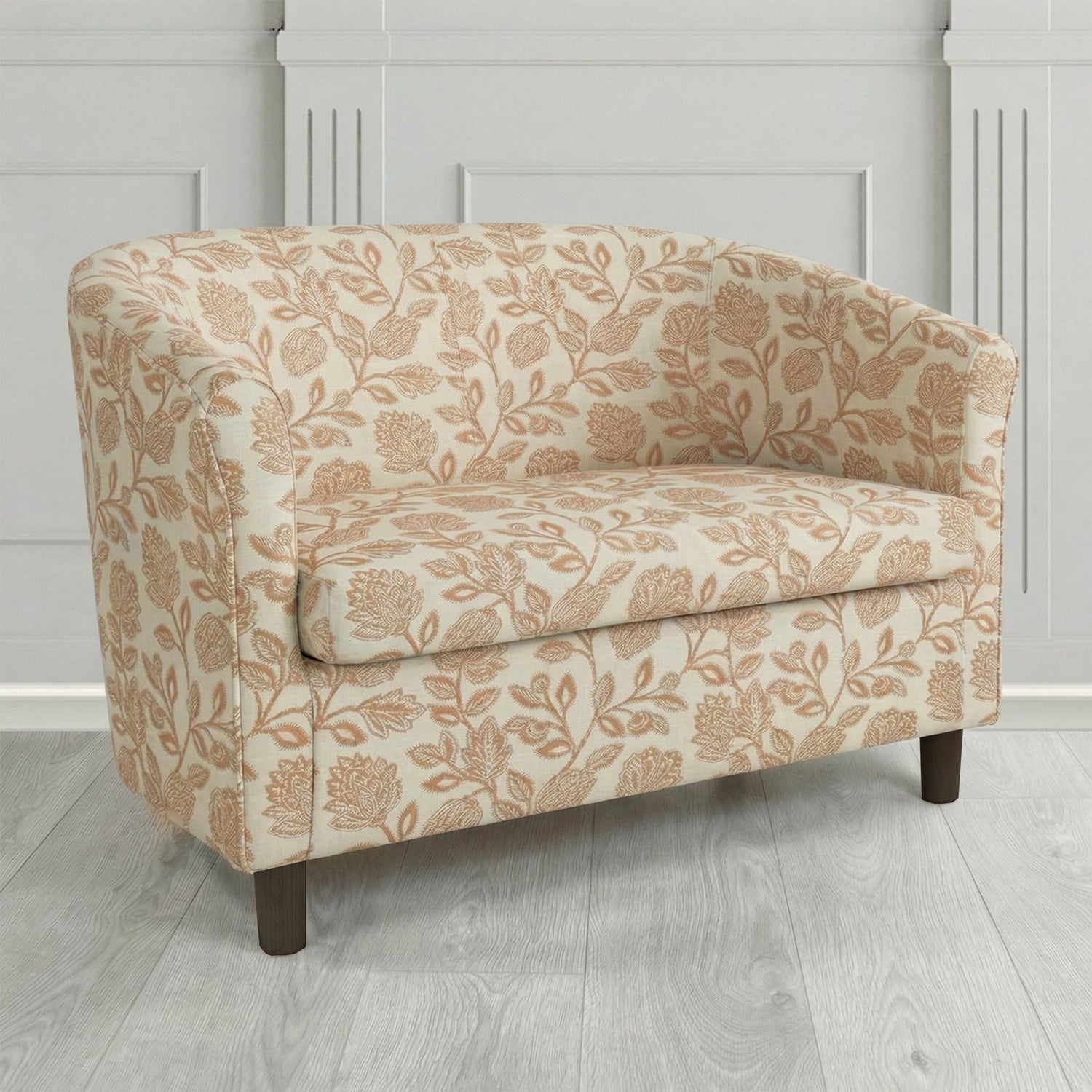 Tuscany 2 Seater Tub Sofa in Fryett's Henley Floral Pattern Fabric