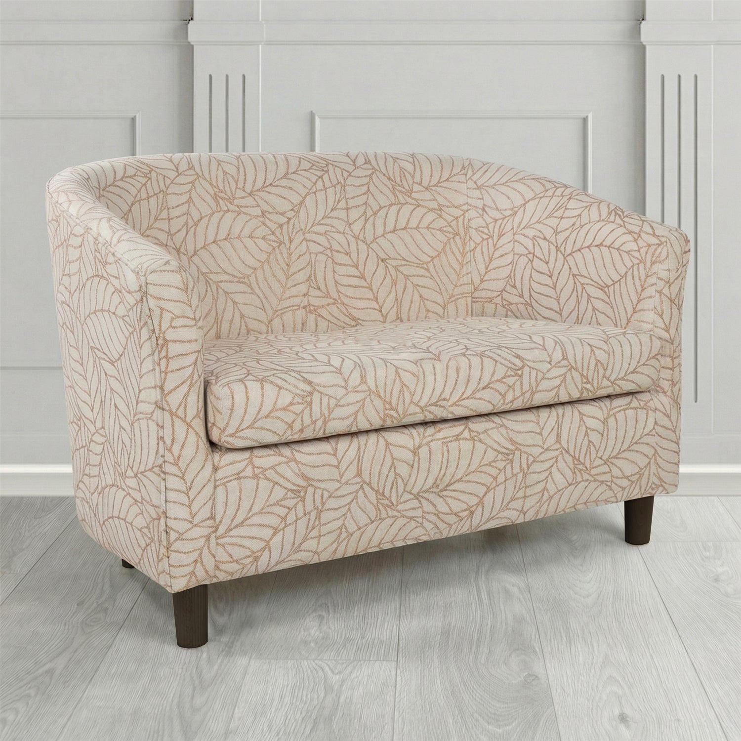 Tuscany 2 Seater Tub Sofa in Fryett's Marlow Floral Pattern Fabric